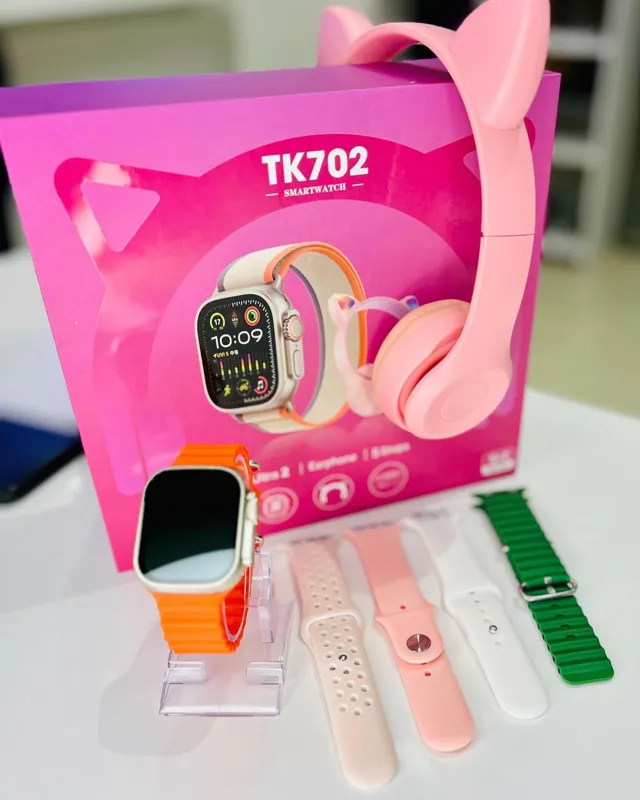 ساعت هوشمند هدفون4 بند TK702