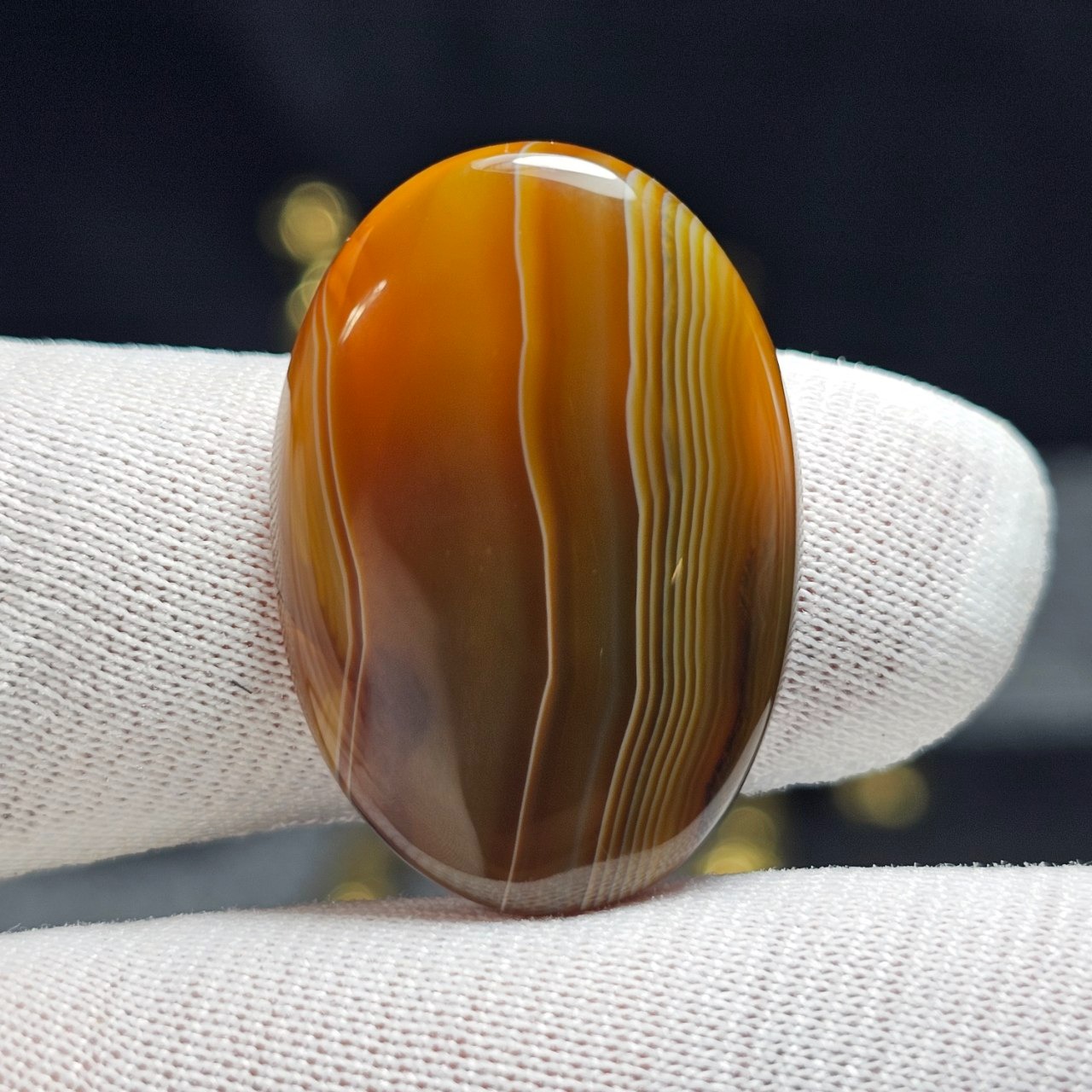 نگین سنگ عقیق سلیمانی معدنی خراسانی 35781