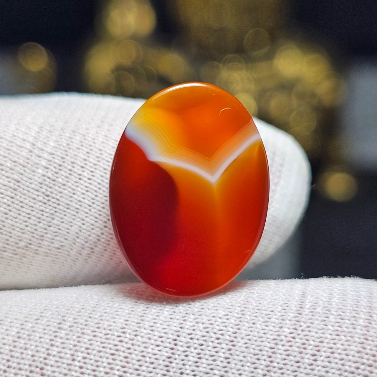 نگین سنگ عقیق معدنی خراسانی 35777