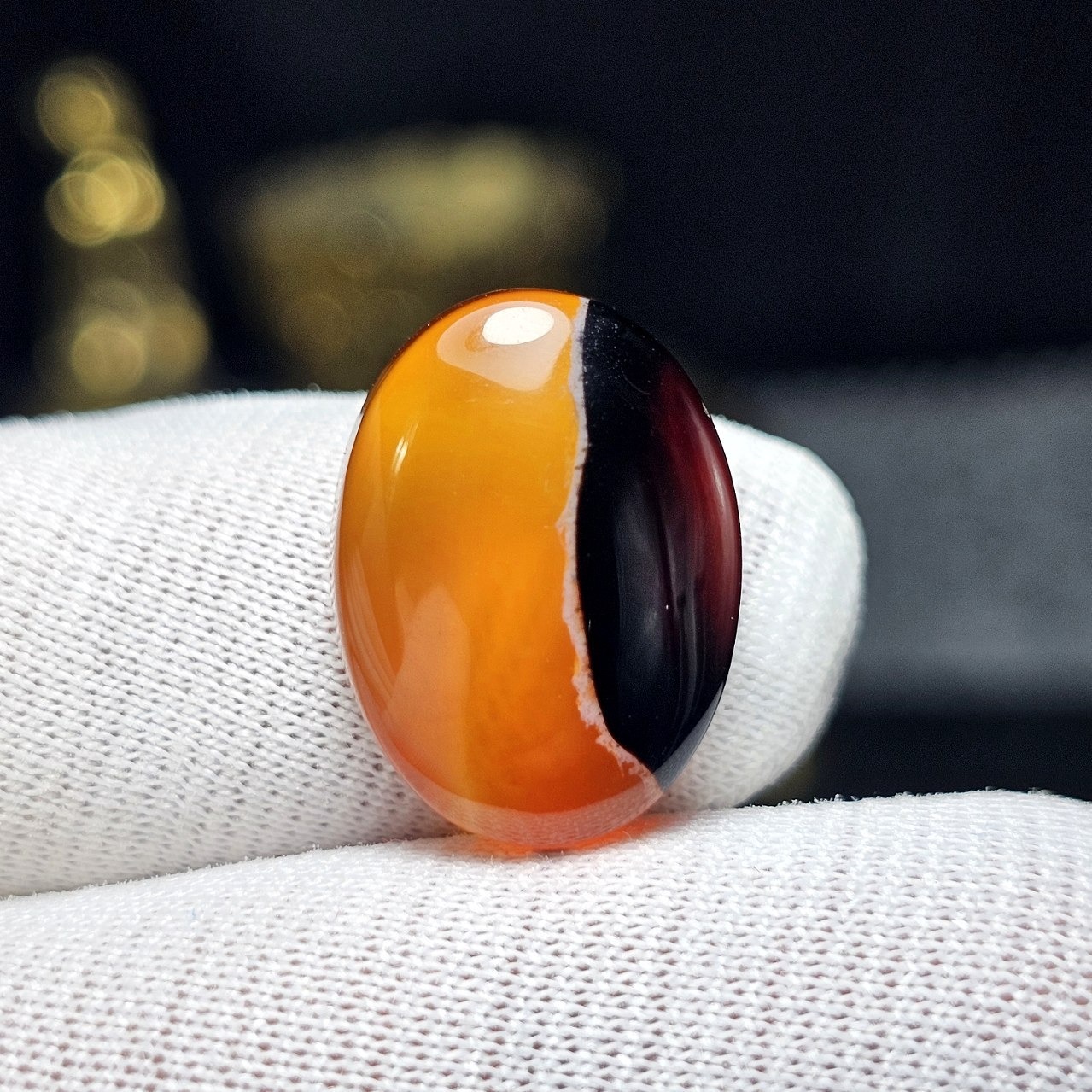 نگین سنگ عقیق معدنی خراسانی 35776