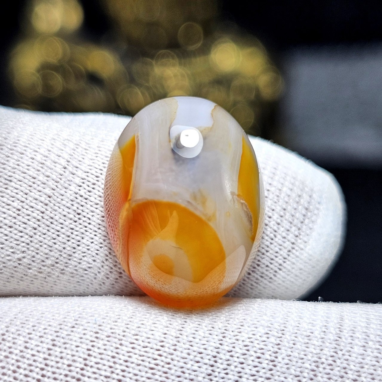 نگین سنگ عقیق معدنی خراسانی 35770