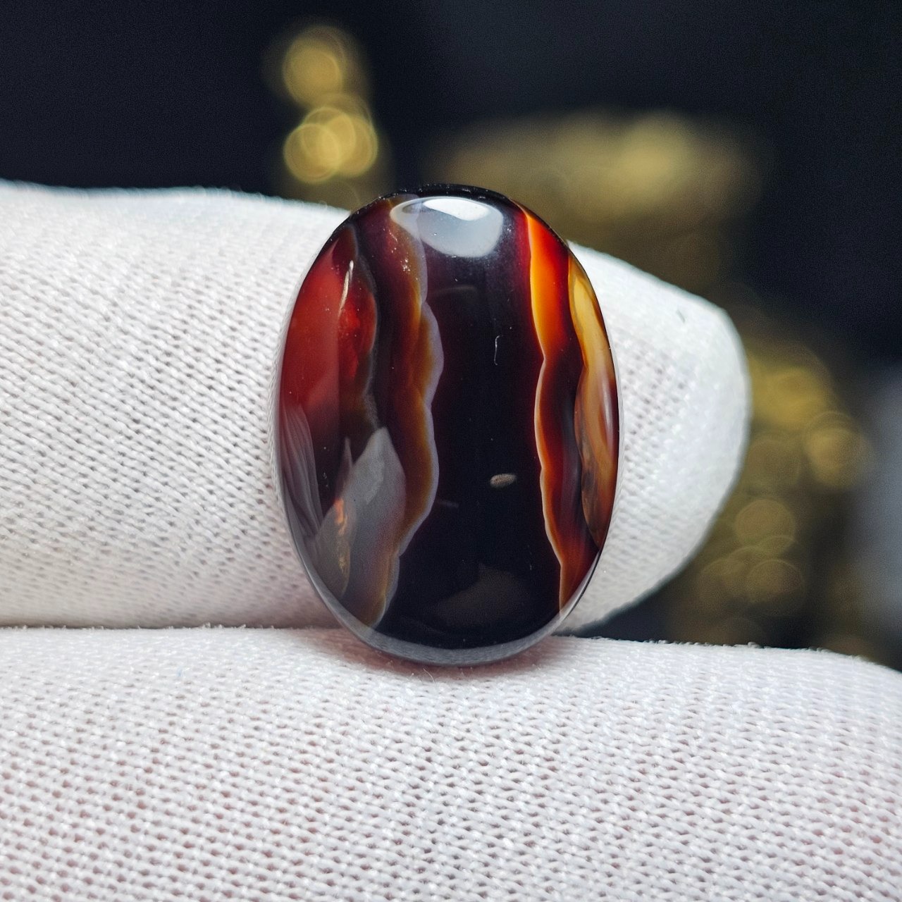 نگین سنگ عقیق سلیمانی معدنی خراسانی 35768