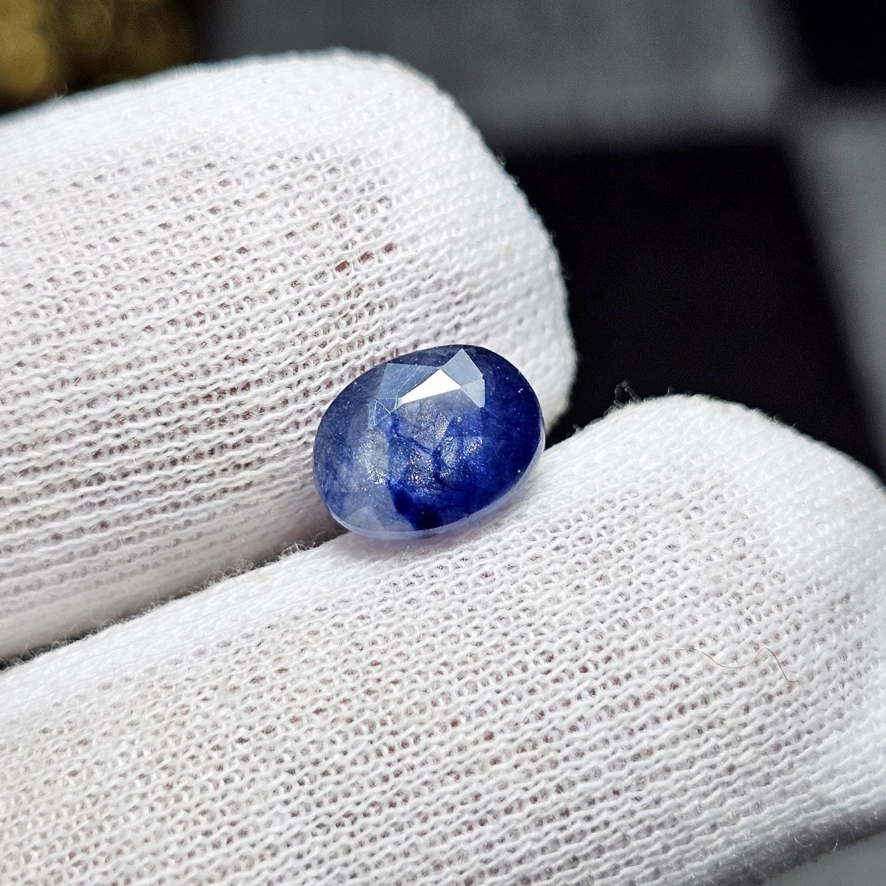  نگین سنگ یاقوت کبود معدنی 36406