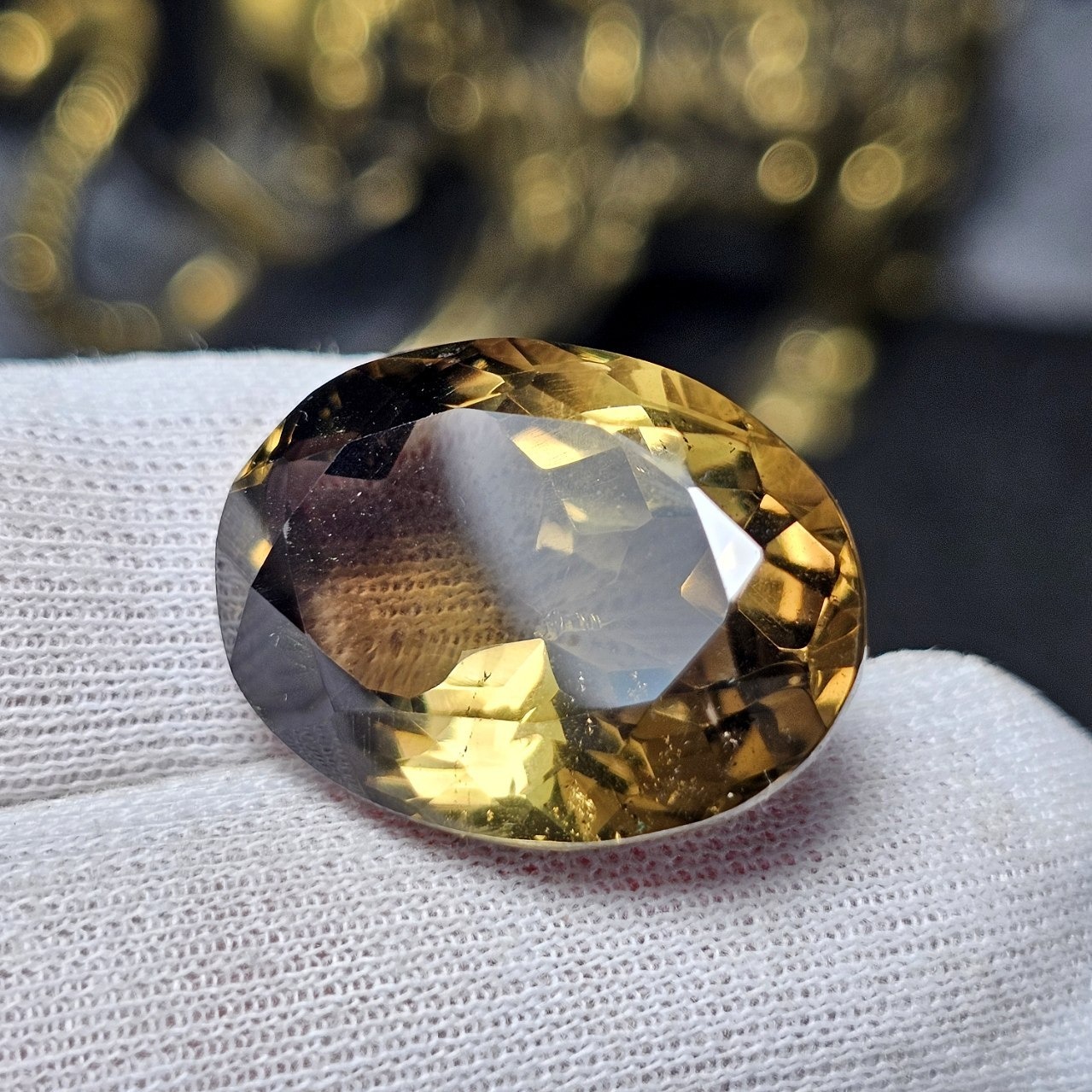  نگین درشت سنگ هانی کوارتز معدنی 36516