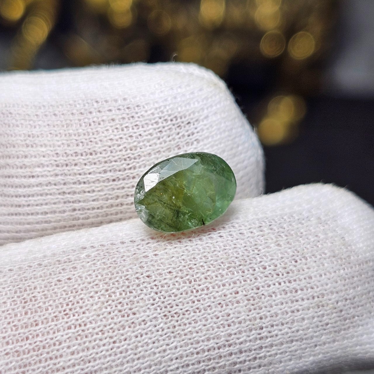  نگین سنگ طبیعی زمرد معدنی زامبیا 36479