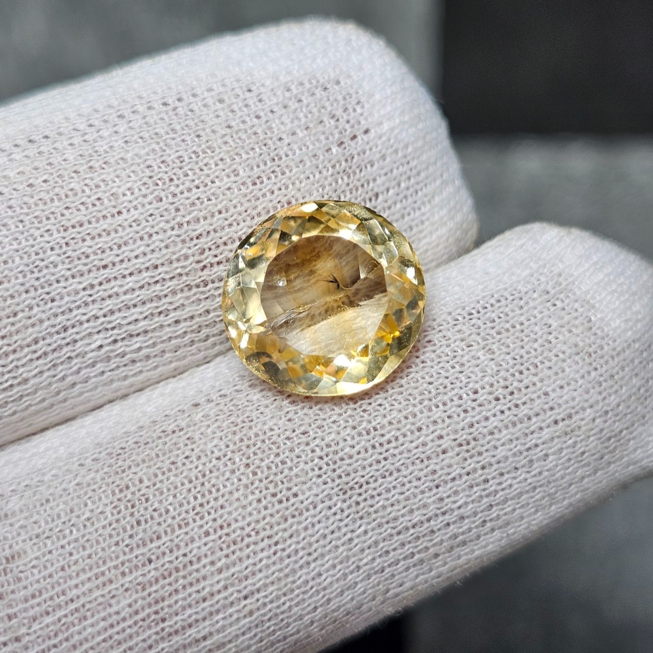 نگین سنگ سیترین معدنی آفریقایی 36459