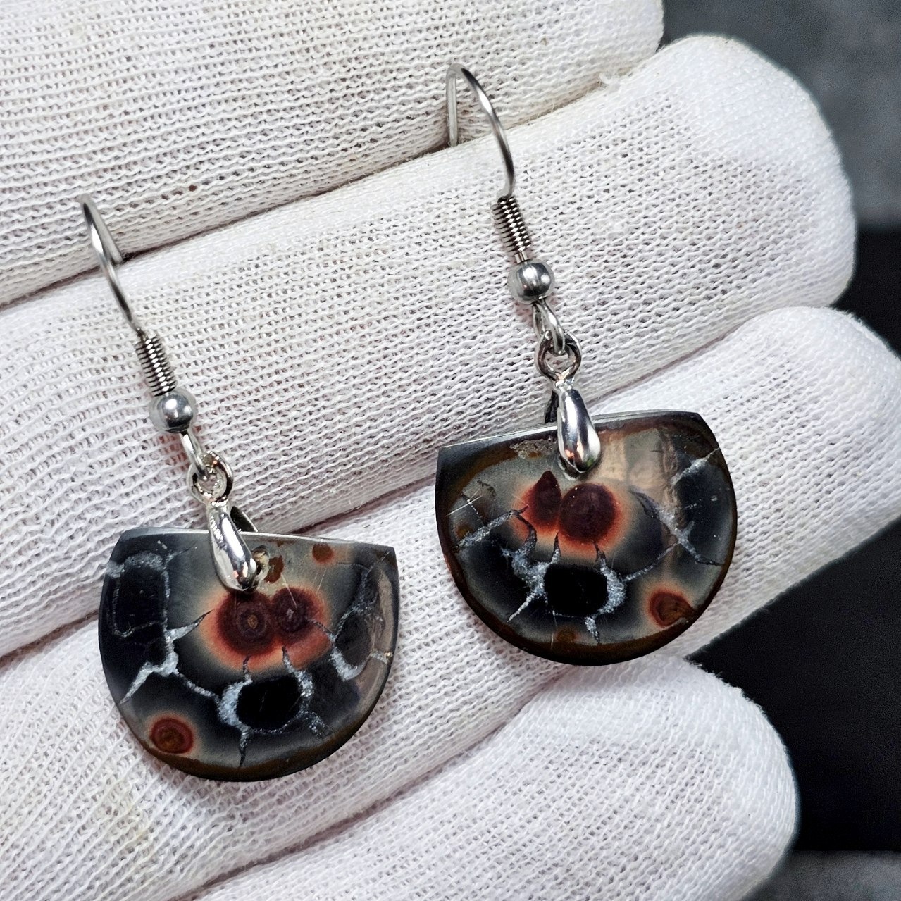 گوشواره سنگ طبیعی سپتارین معدنی 36701