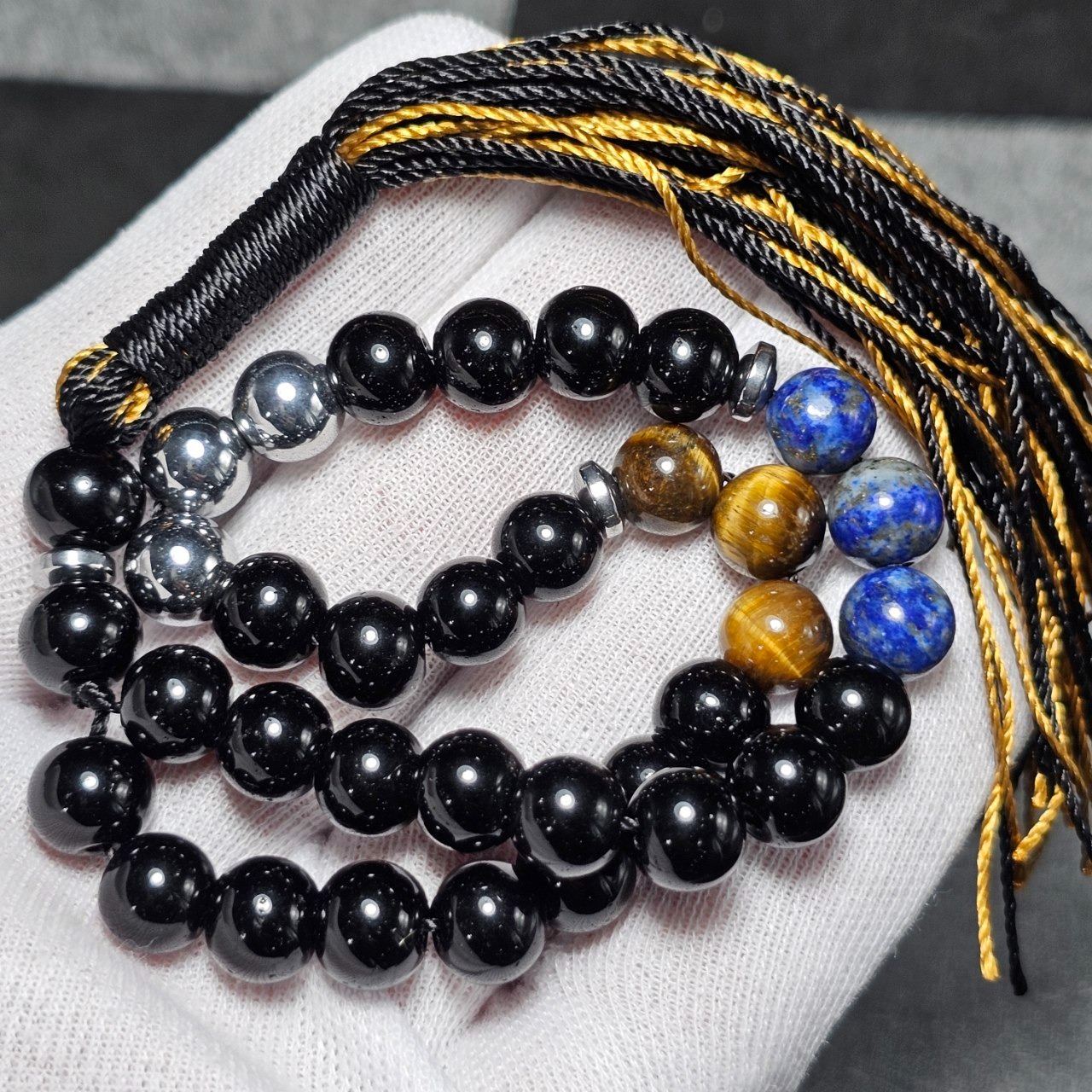 تسبیح 33 دانه سنگ ماه تولد معدنی 37078