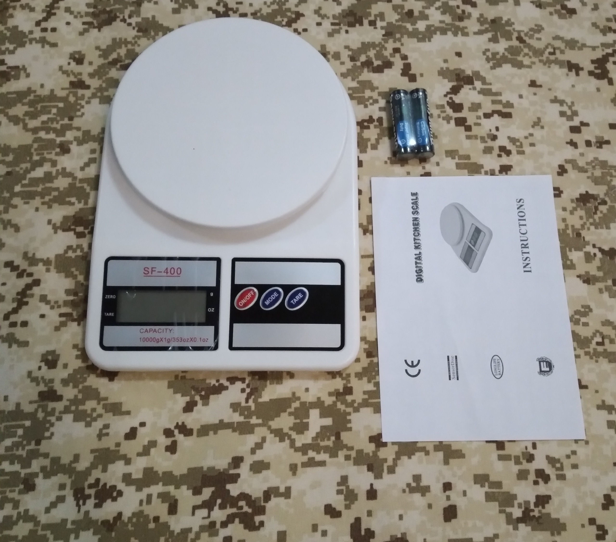 ترازو دیجیتال مدل SF-400 ده کیلو گرمی