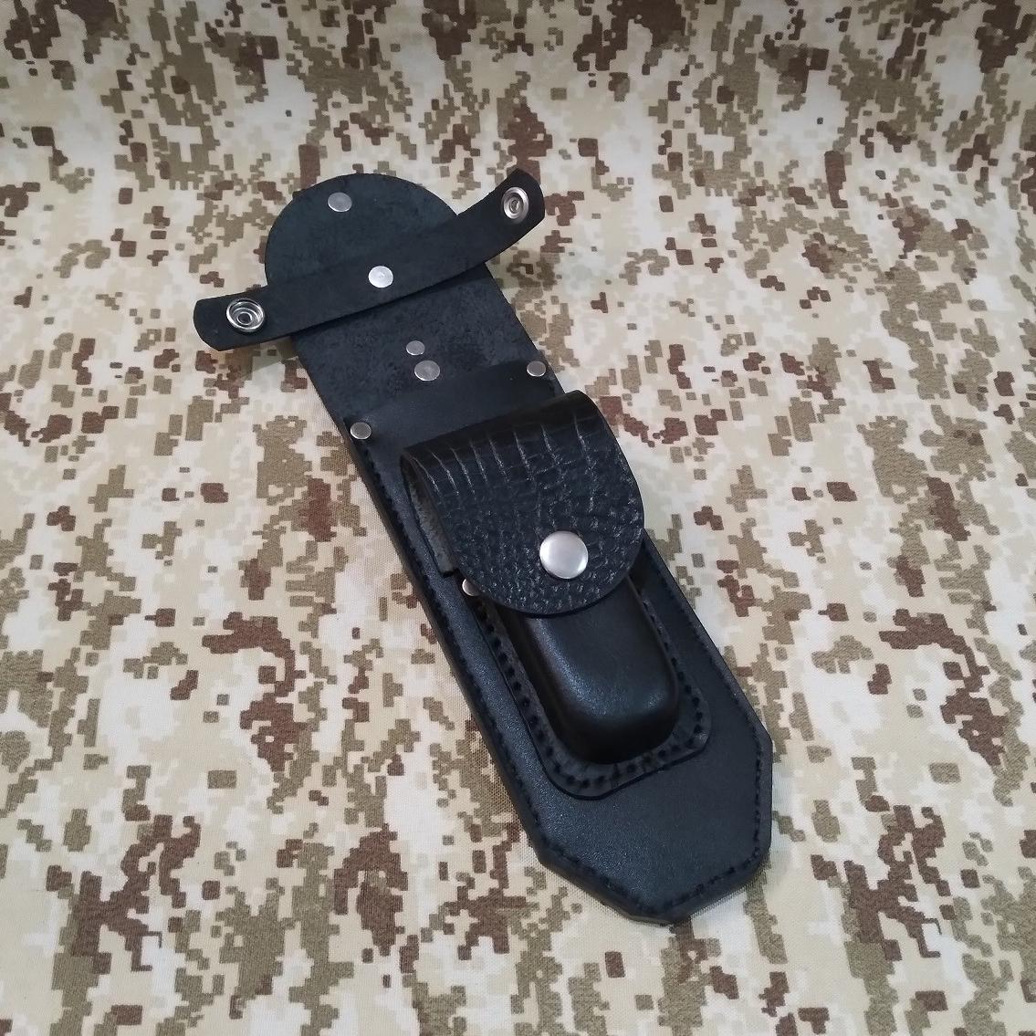 غلاف چاقو مدل مولتی IRAN RESISTANT چرم گاوی