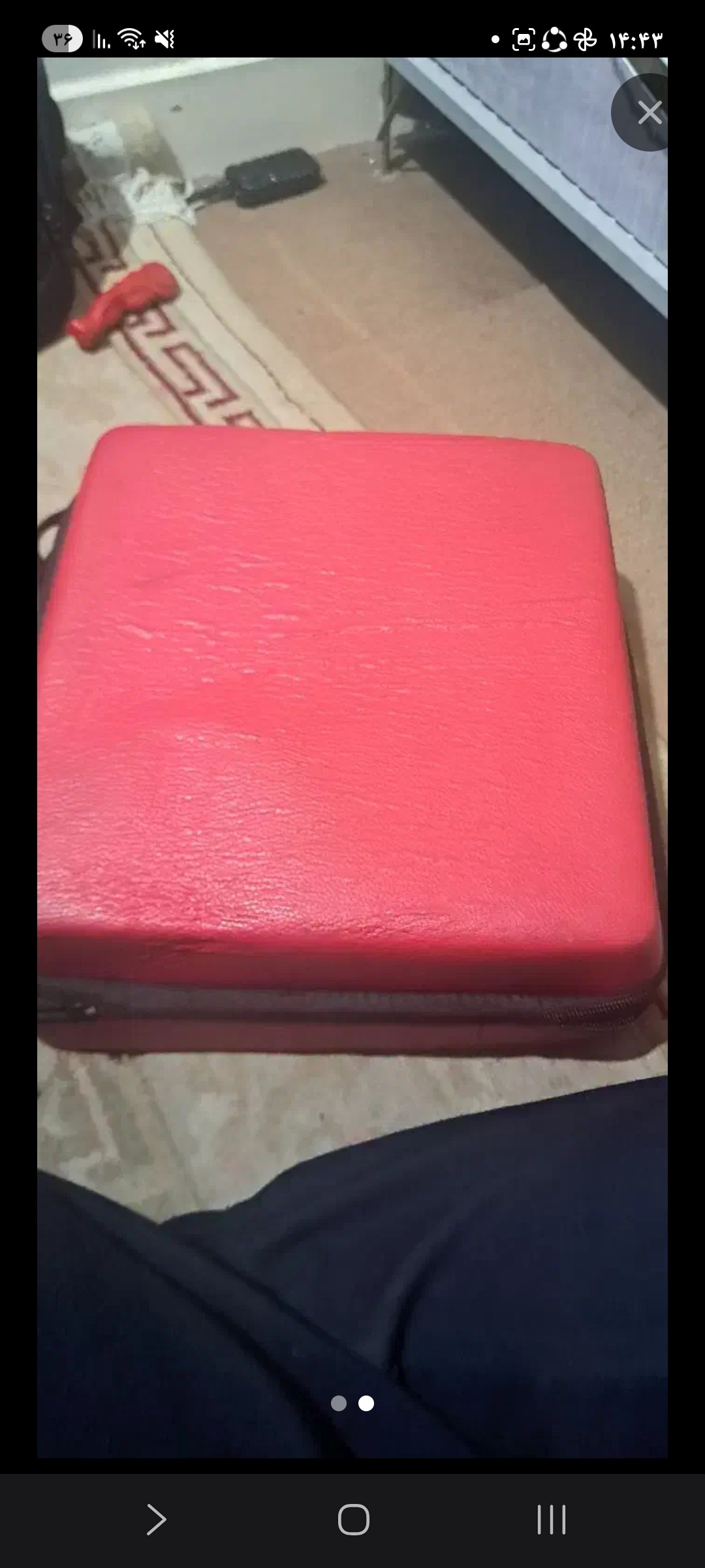 کیف pes4 نو چرم با بند