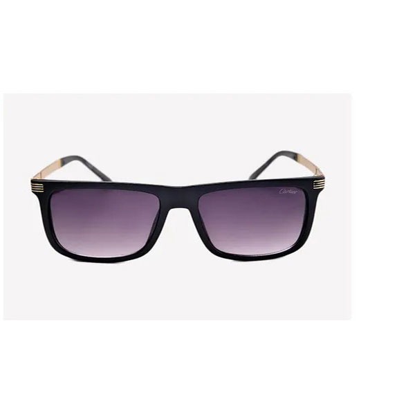 عینک آفتابی کارتیر مشکی Cartier مدل T8200905