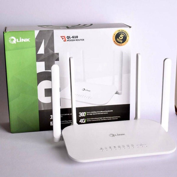 مودم سیم کارتی 4G LTE کیولینک مدل QL610