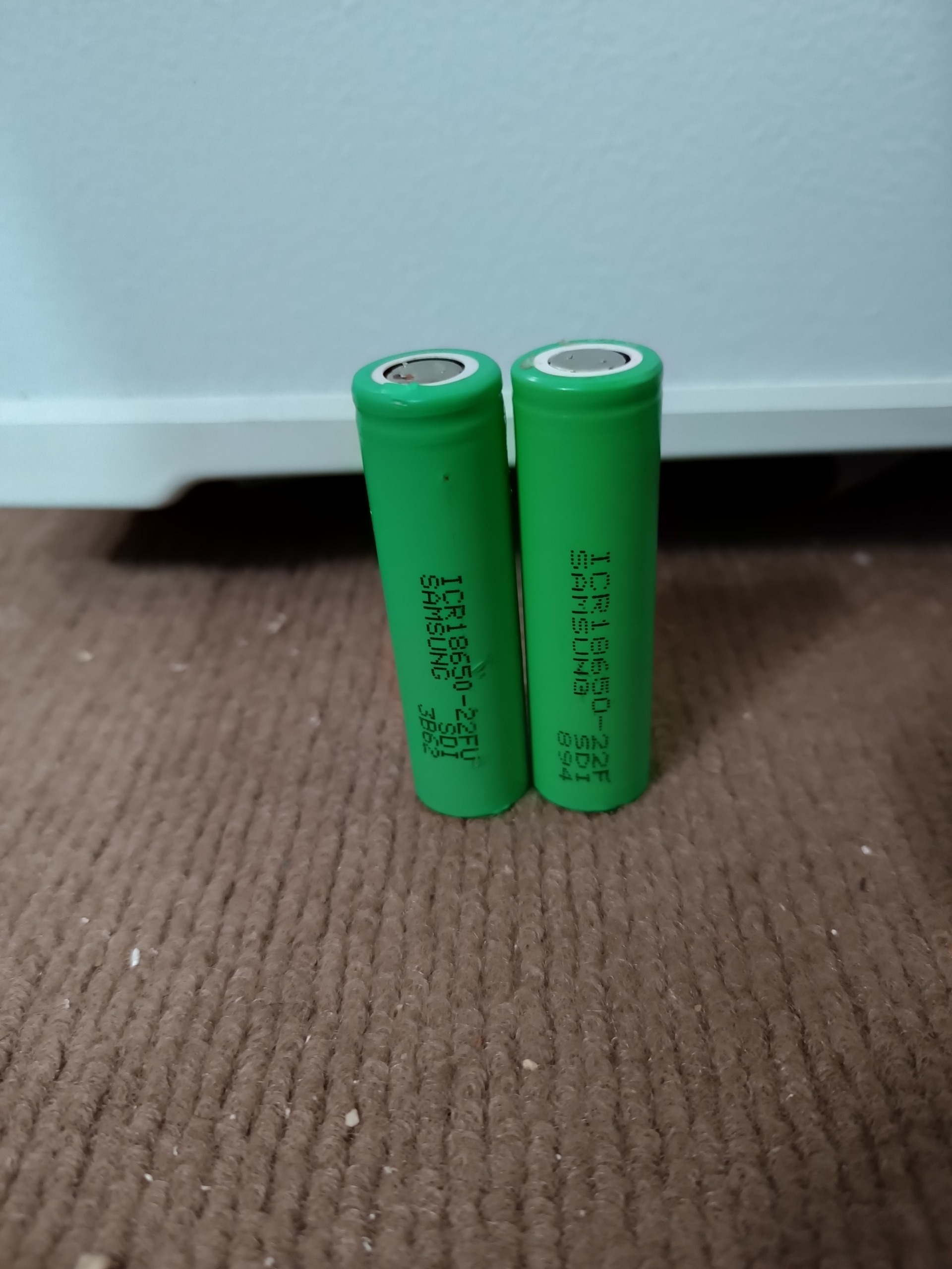 2عدد باتری 18650 استوک سامسونگ