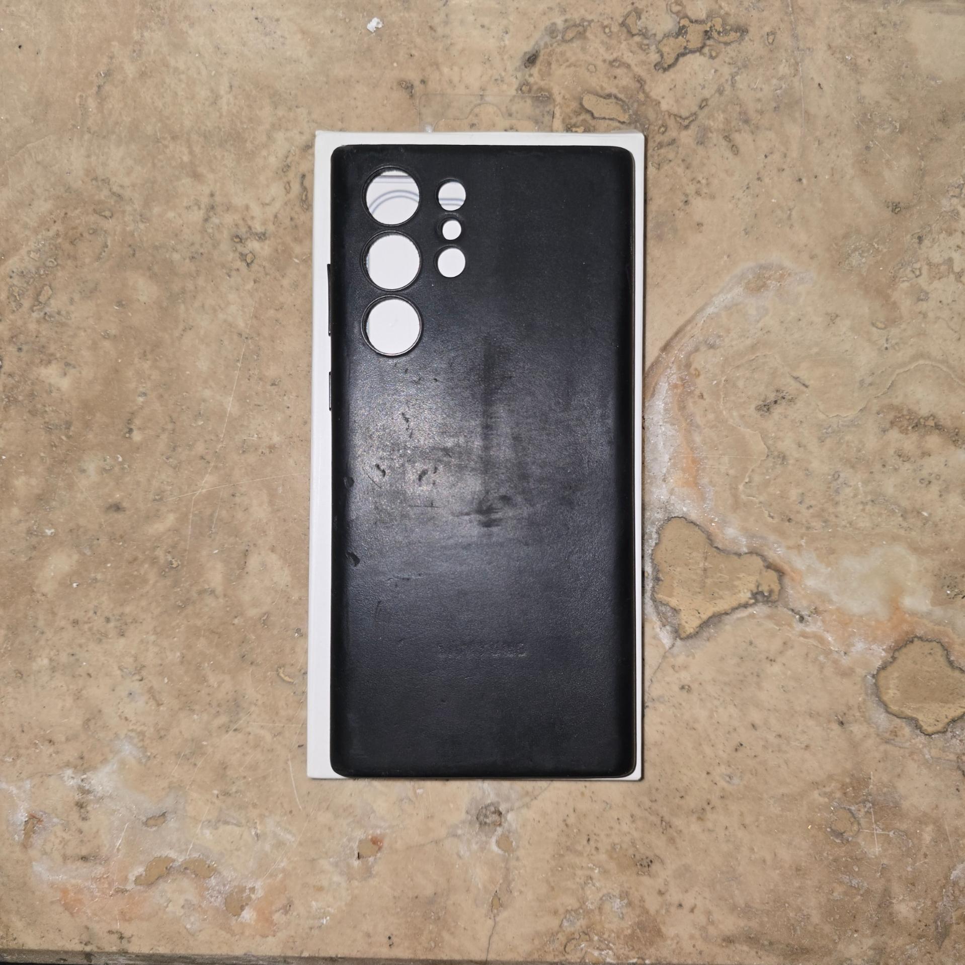 کاور چرمی سامسونگ اس 22 اولترا اورجینال سامسونگ