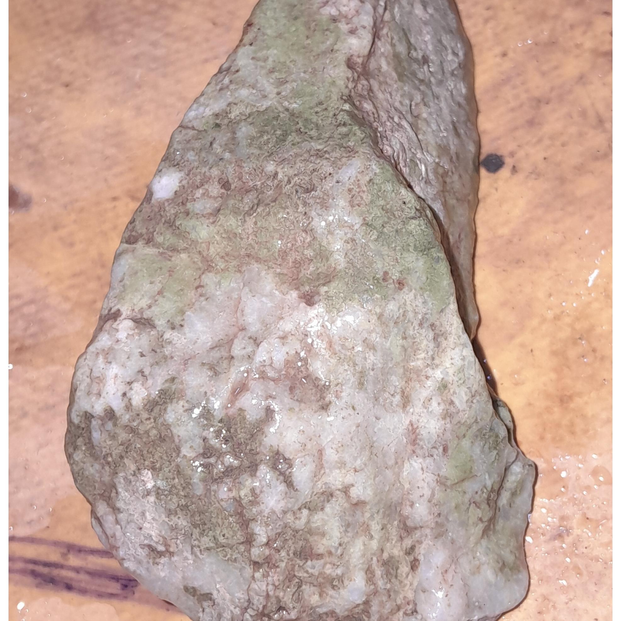 سنگ راف یشم سبزرنگ171گرمی