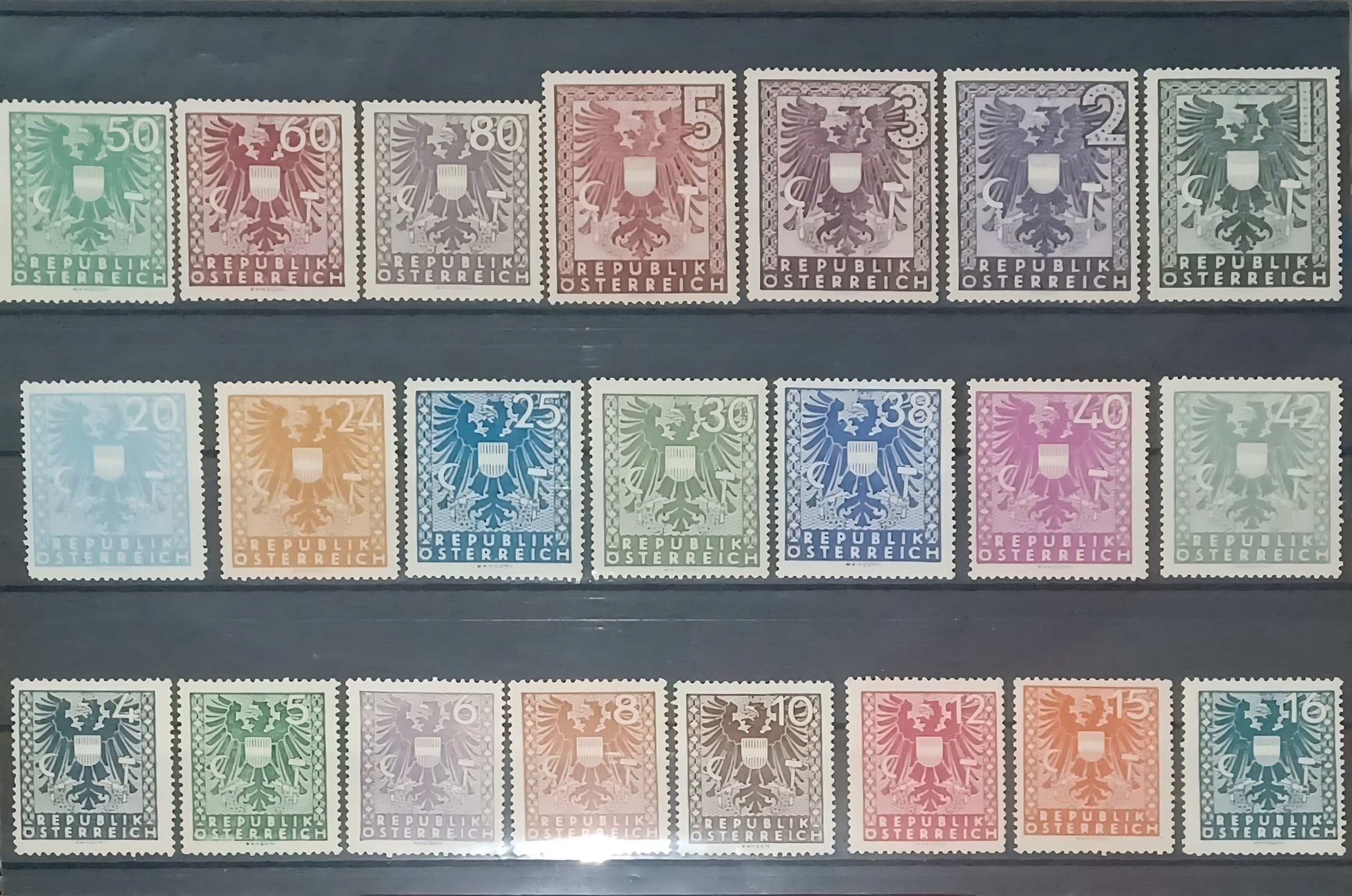 تمبر سری اتریش