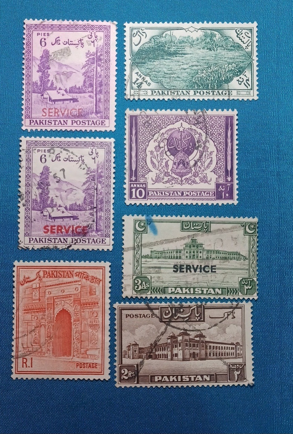 تمبر کلاسیک پاکستان و افغانستان