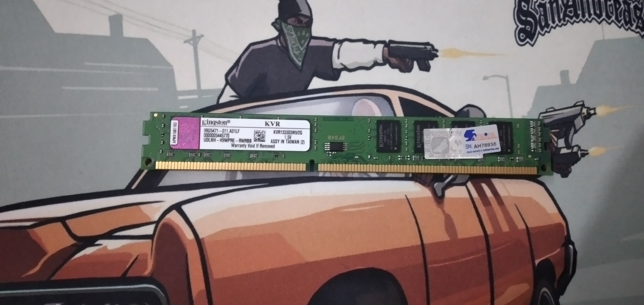 رم DDR3 2gig 1333mhz