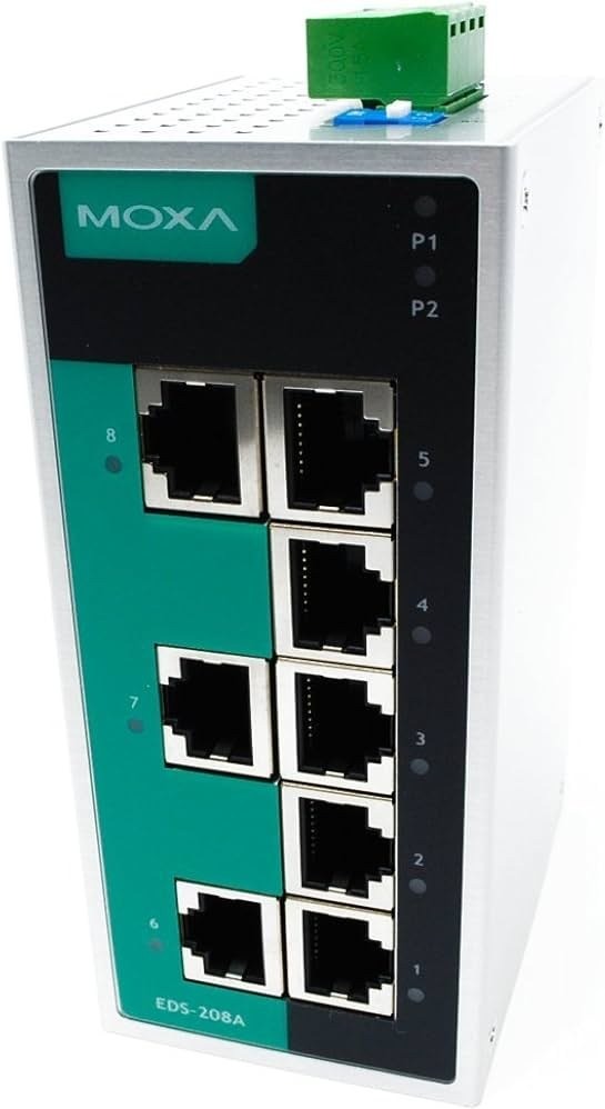 سوئیچ صنعتی مگزا 208   MOXA 208 A