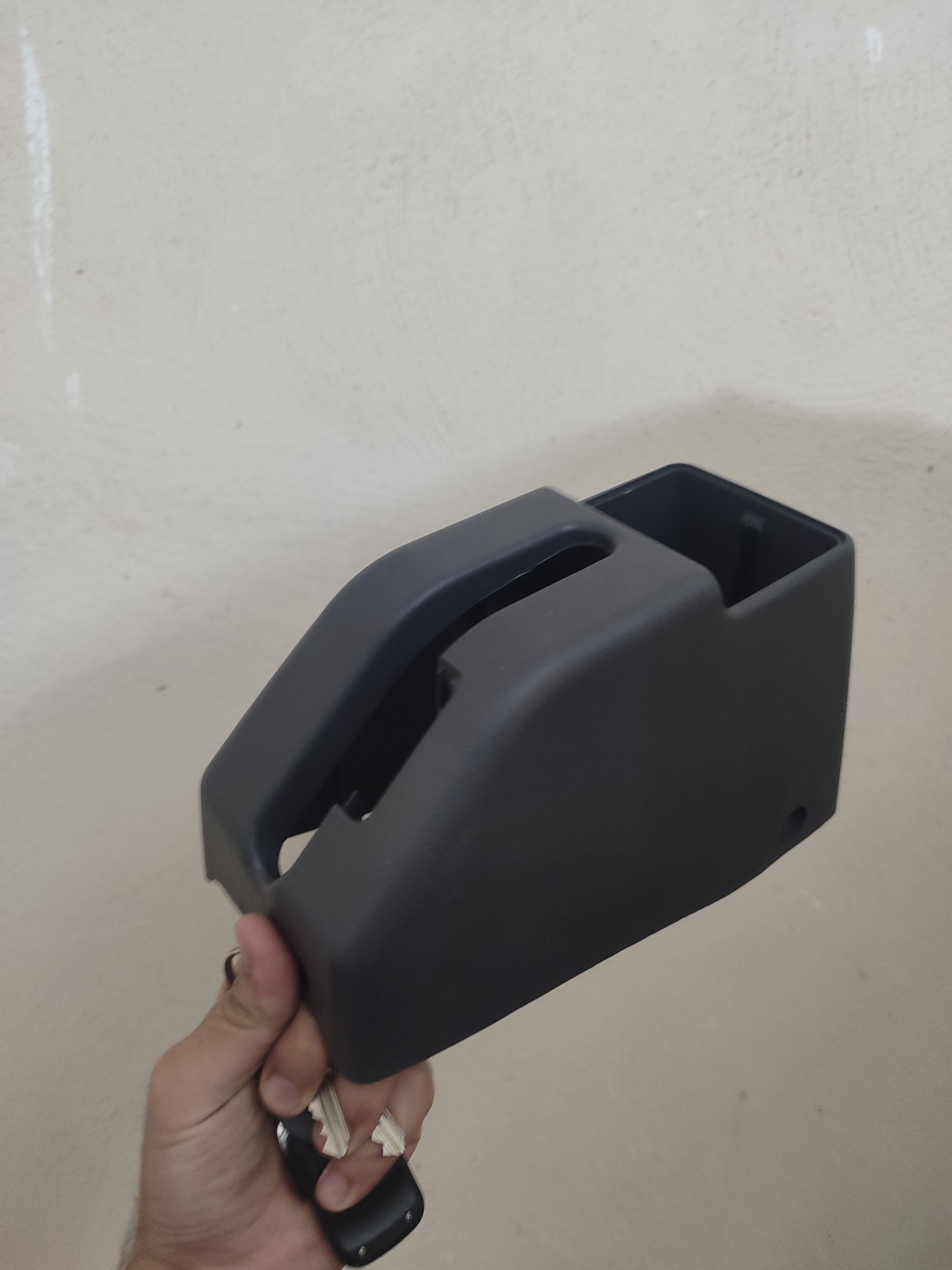 کنسول ترمز دستی پراید صبا خاکستری اکبند
