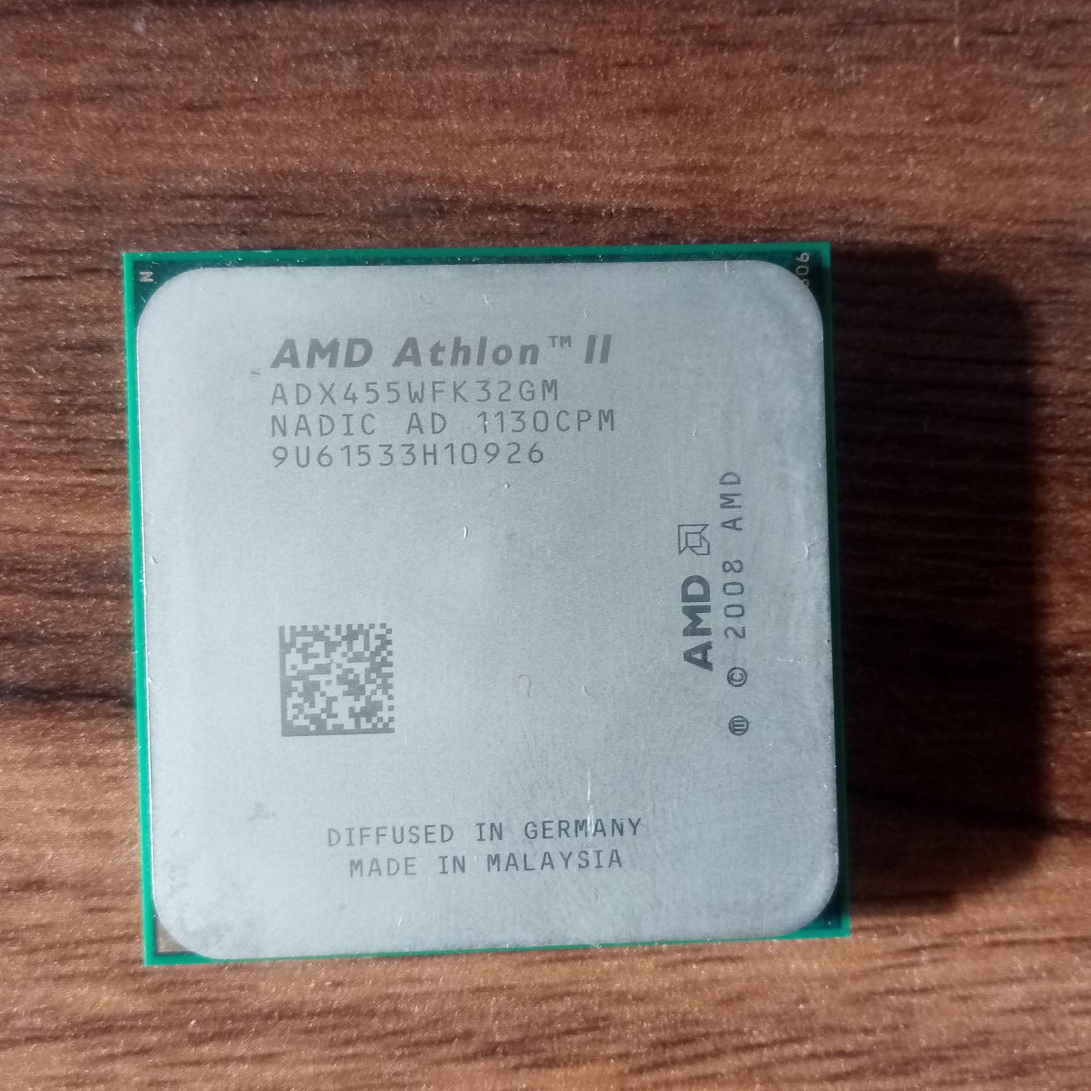 سی پی یو athlon x3 455