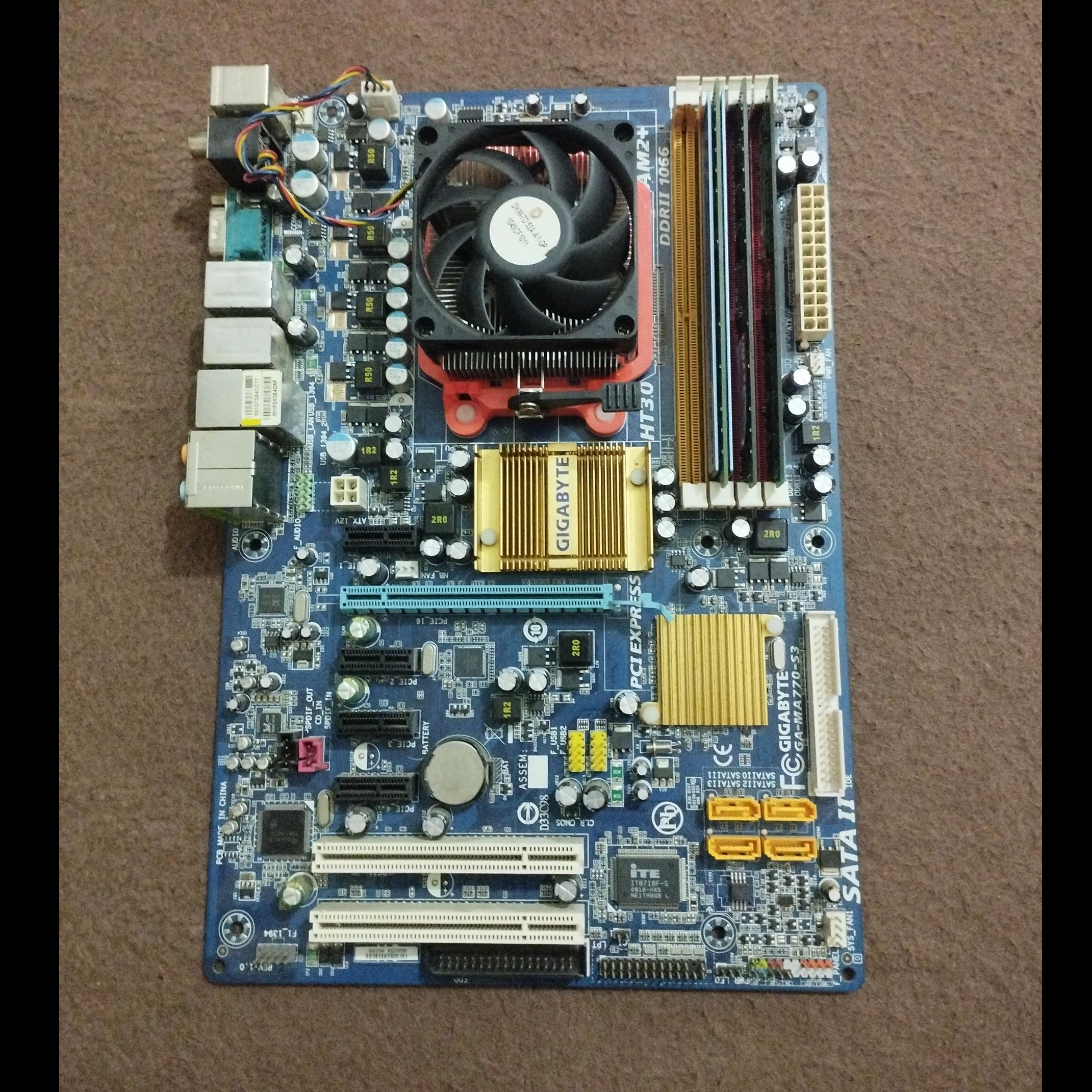 مادربرد گیگابایت GA-MA770-S3