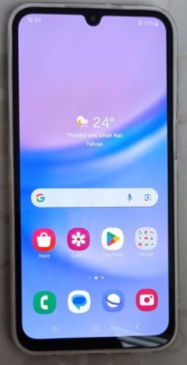 گوشی سامسونگ مدل 128Galaxy A15و رم 4 اندروید 15