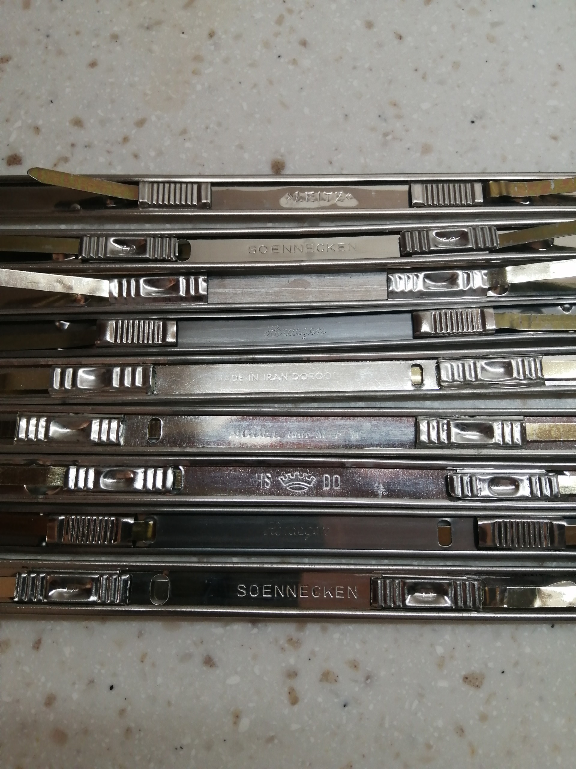 100 عدد گیره زونکن قدیمی