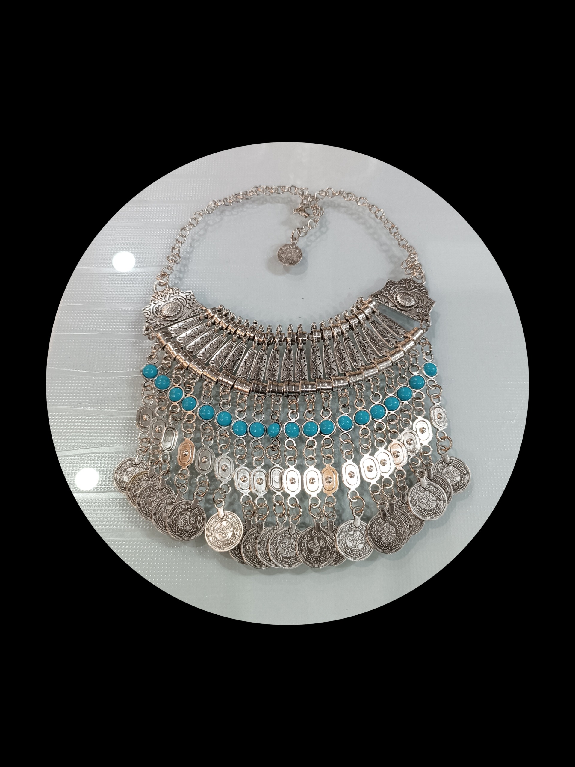 گردنبند ورشو ترک،کروم