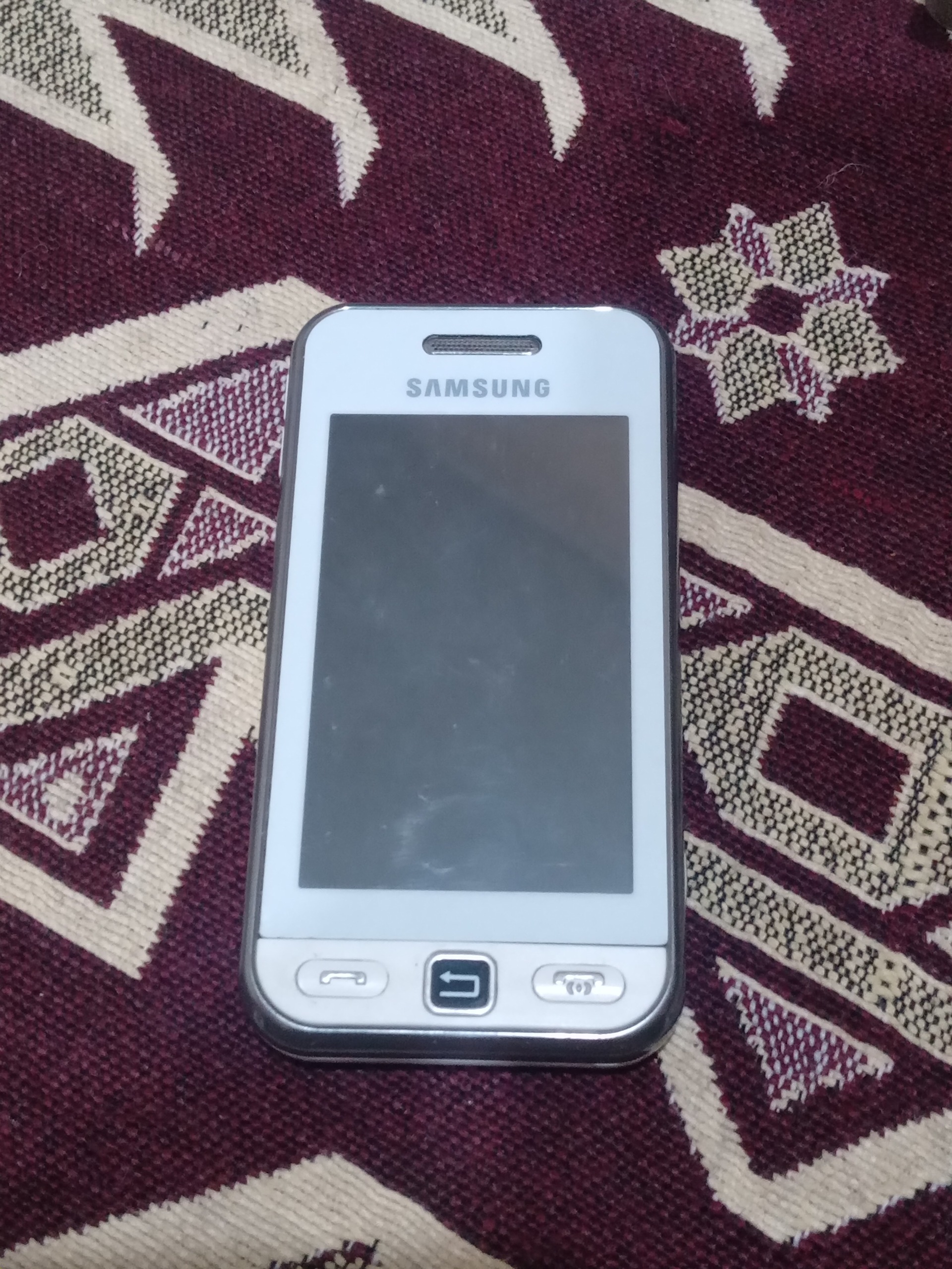 گوشی سامسونگ لمسی سالم توضیحات برو