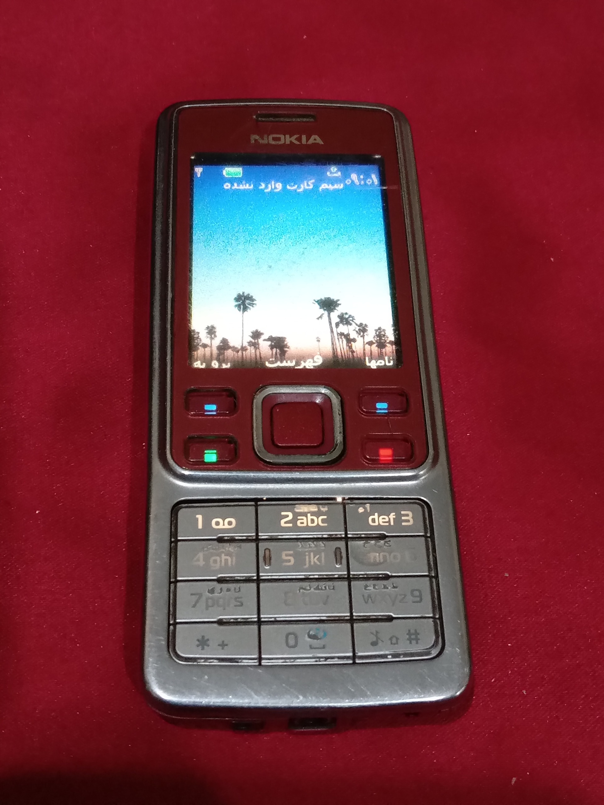گوشی نوکیا 6300زیبا عالی