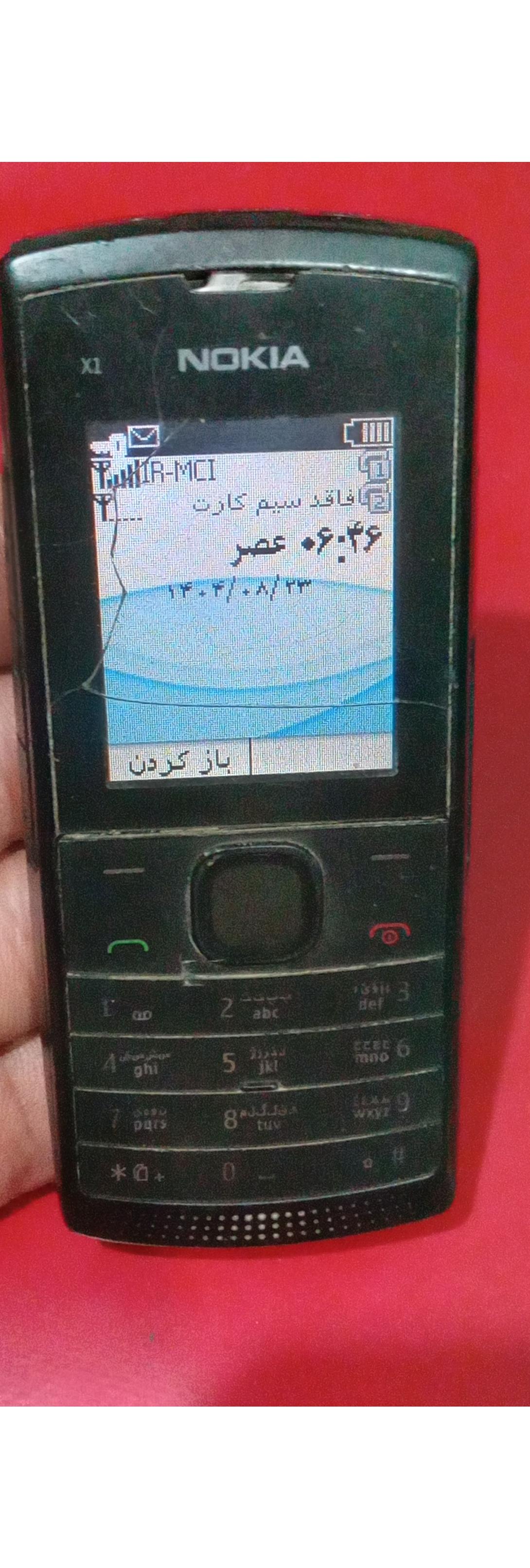 نوکیا قدیمی x1 سالم ریجستر شده