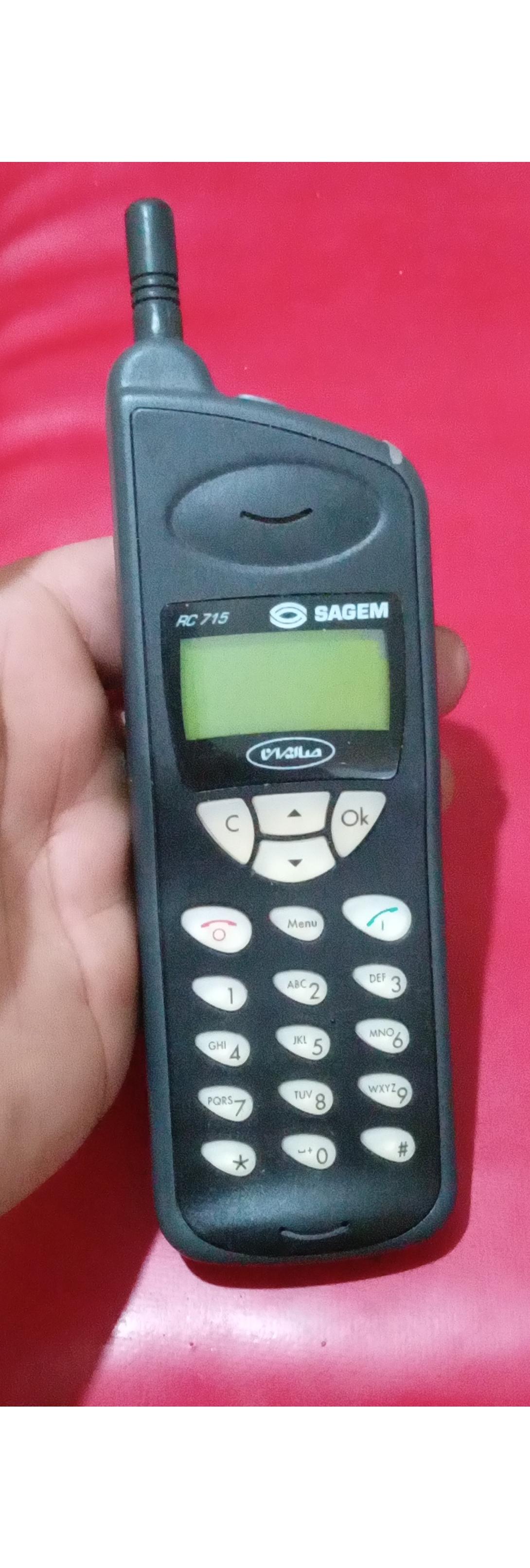 گوشی ساژم خاموش 20007 کلکسیونی درحد