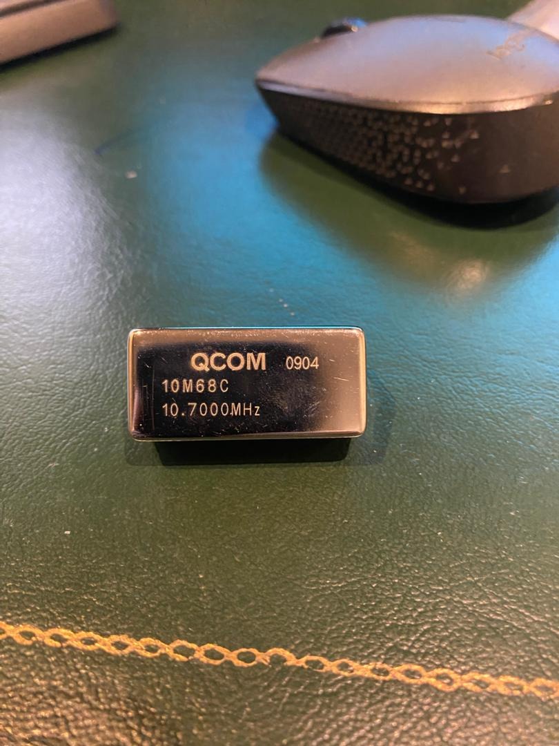  فیلتر RF10M68C    10.7000MHZ QCCOM