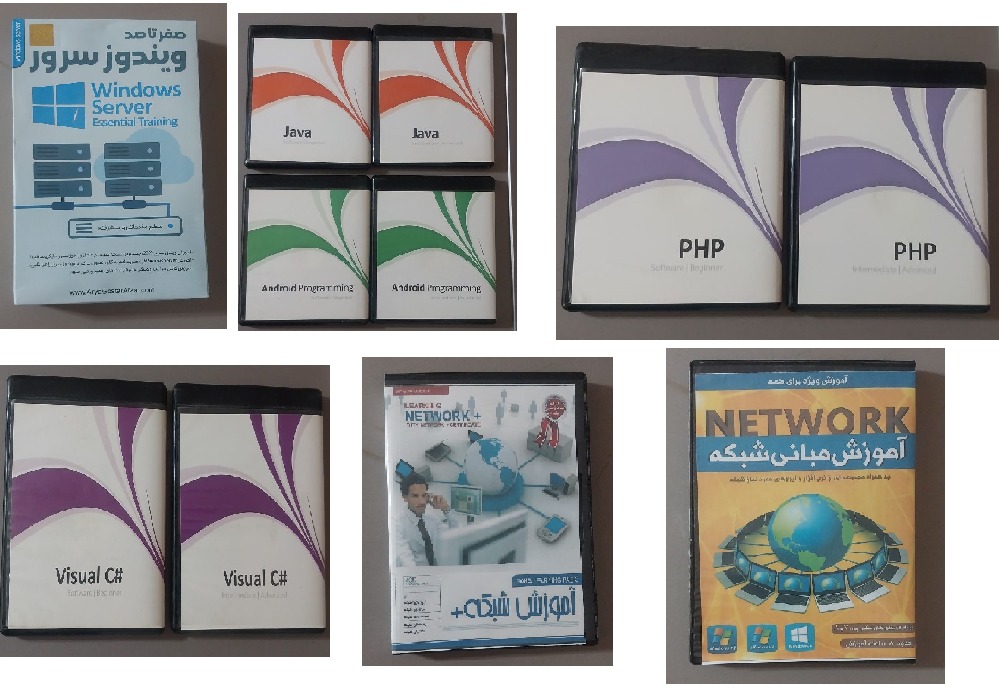 آموزشای برنامه نویسی اندروید،جاوا،C,PHP و