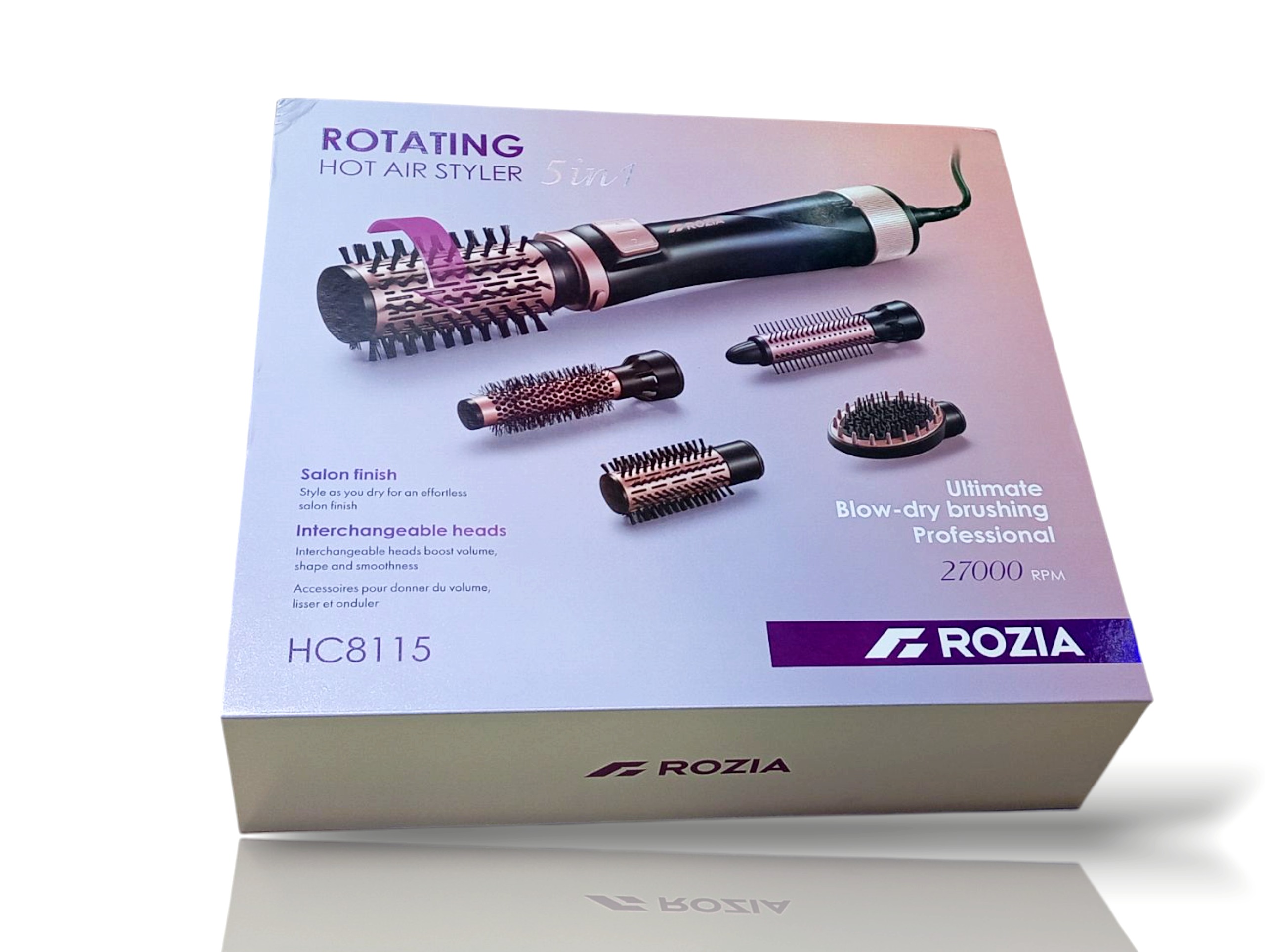 سشوار چرخشی روزیا سفارش اروپا rozia 8115
