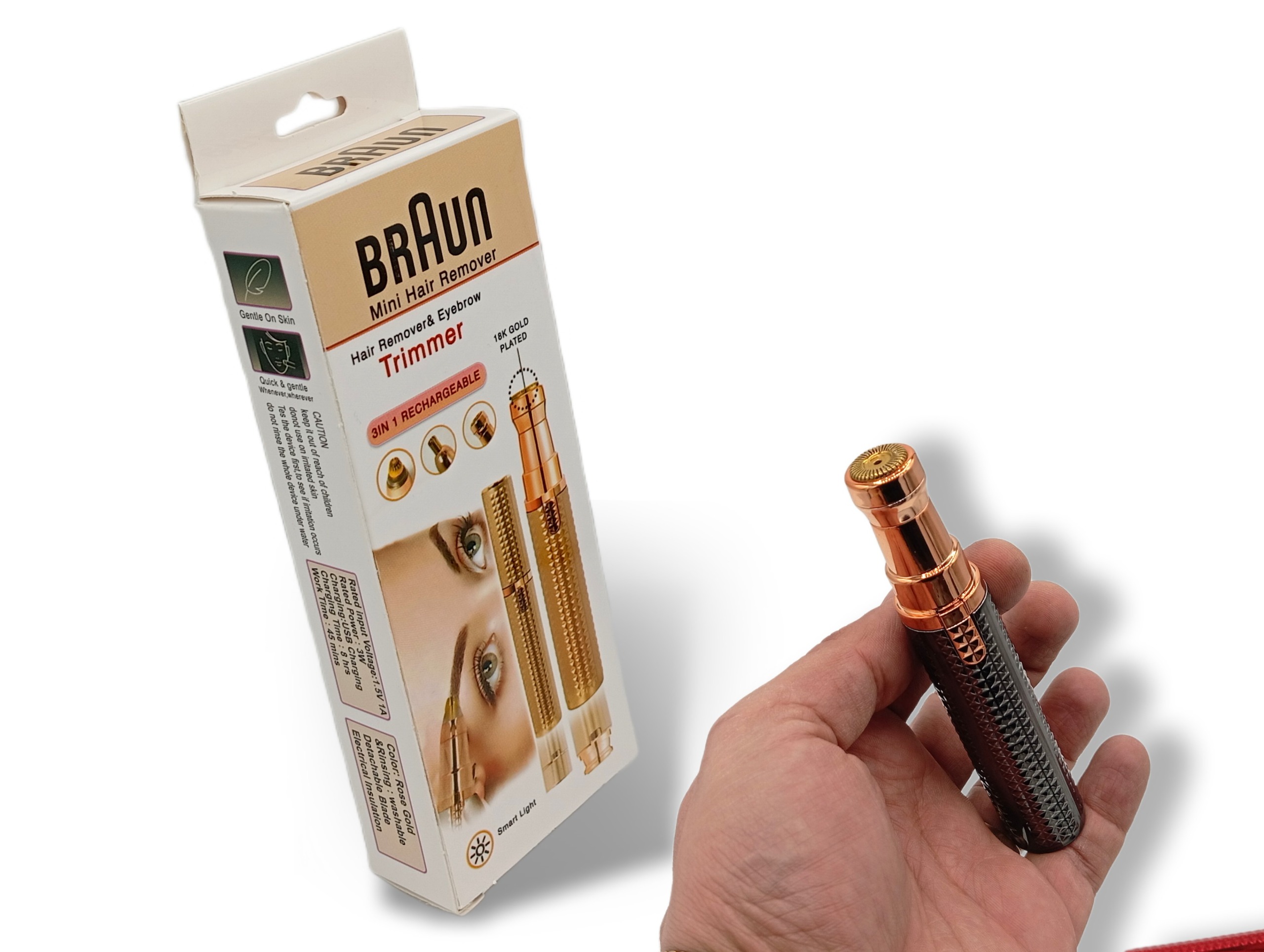 شیور زنانه ماتیکی براون BRAUN 3IN1