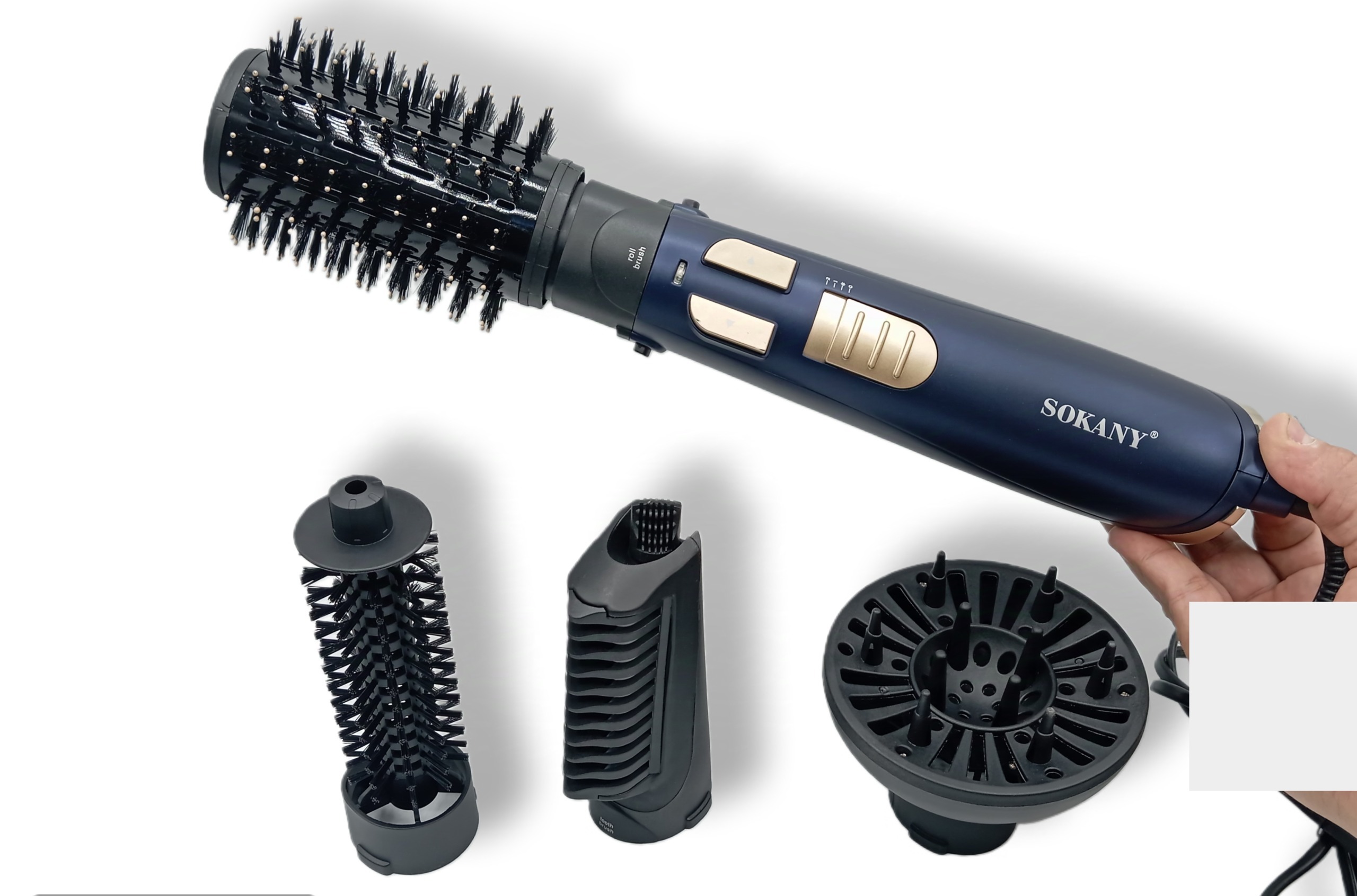 سشوار چرخشی سوکانی گیربکسی SOKANY SK15007