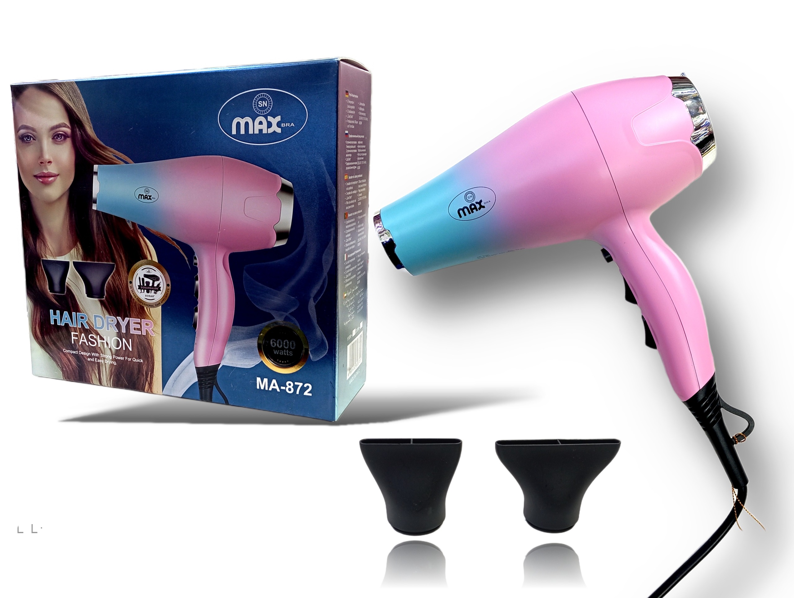سشوار مکس برند ایتالیا max 872
