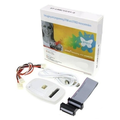 پروگرامر ودیباگرST-LINK V2برای تراشه هایSTM8وSTM32