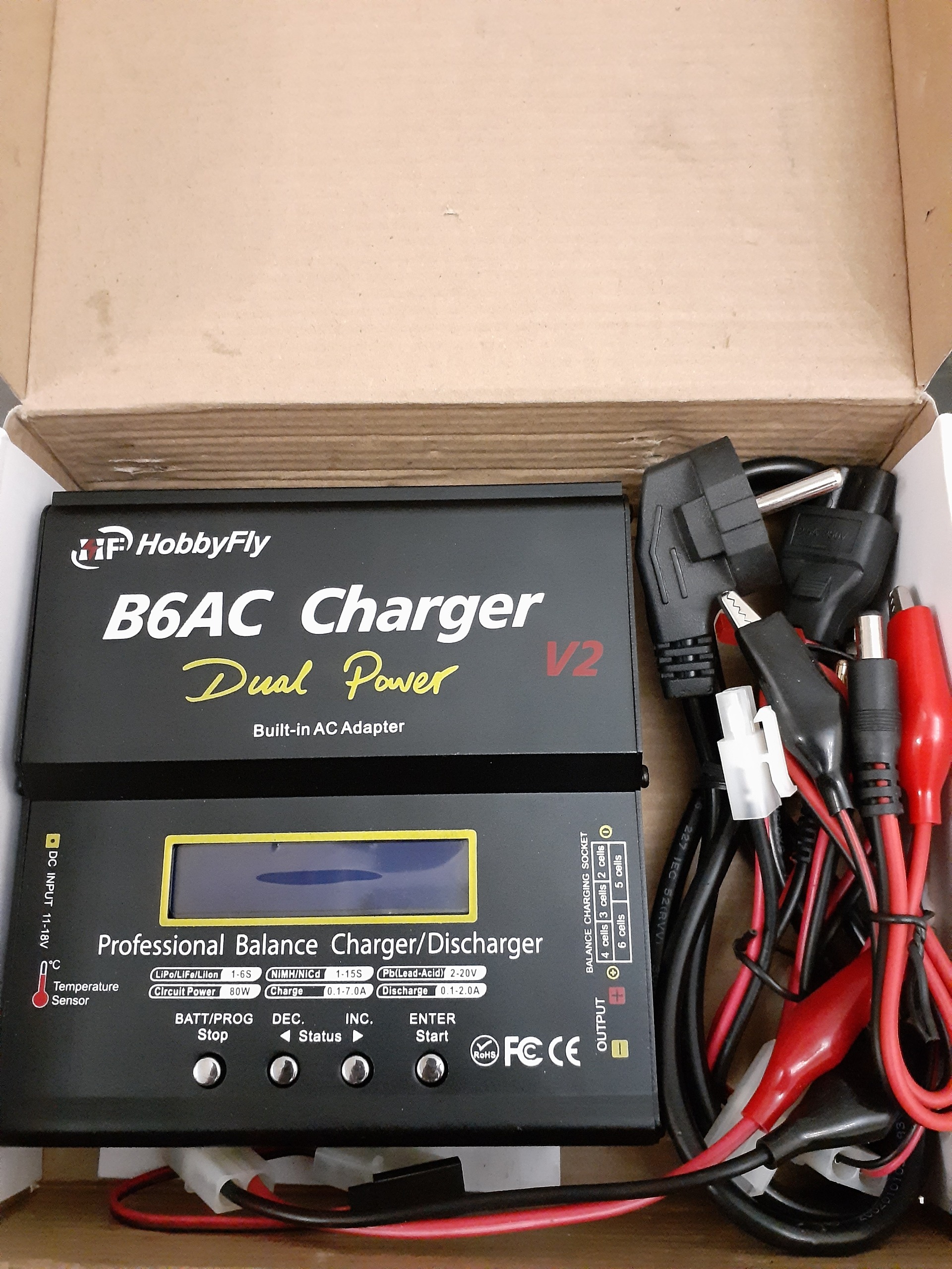 شارژر- دشارژر باتری IMAX 80W مدل B6AC V2