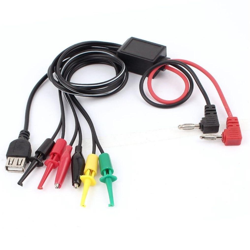 کابل و پروب منبع تغذیه چند سر با خروجی USB