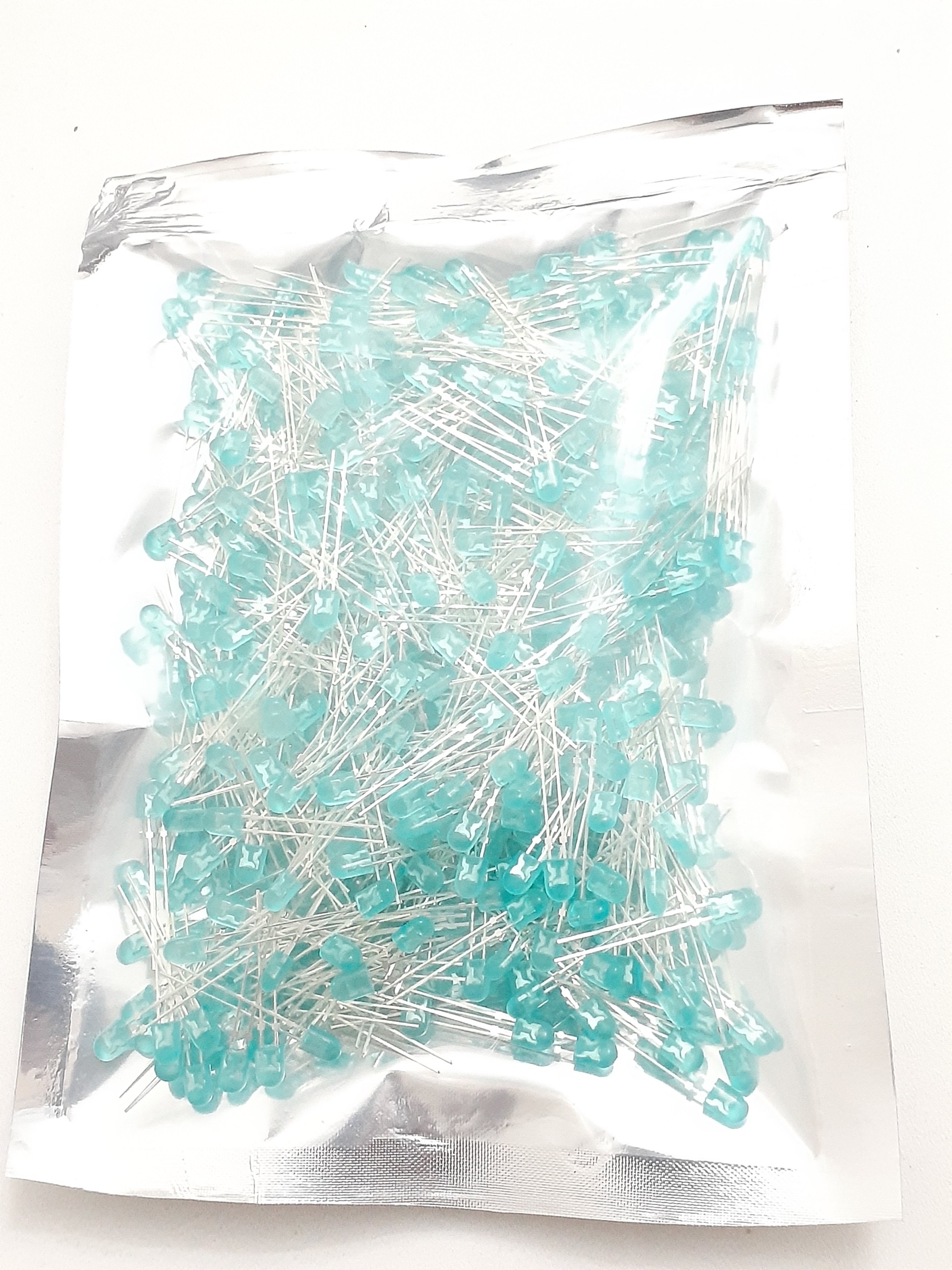 LED اوال آبی مات (بسته 500تایی)