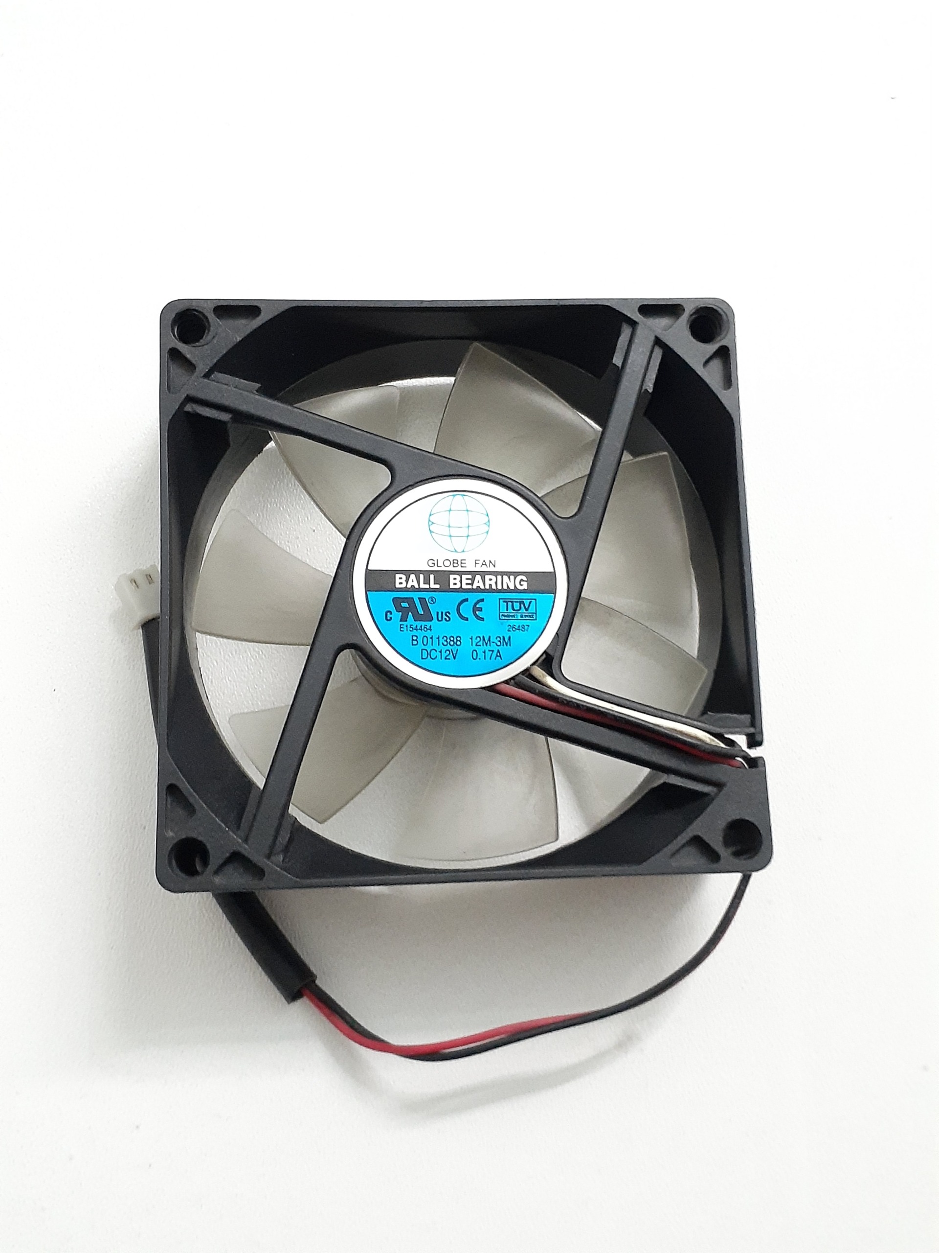 فن 12 ولتی بلبرینگی سایز 8cm×8cm