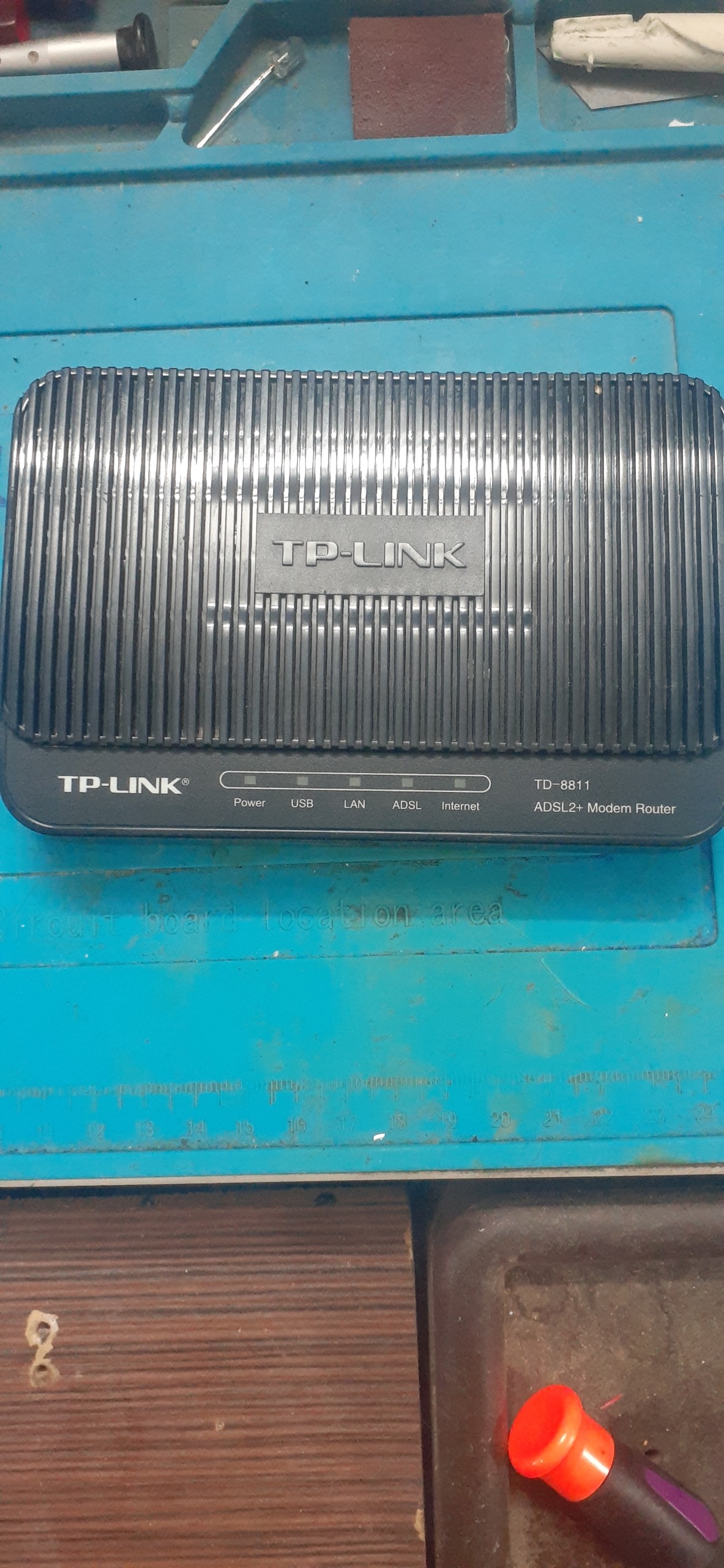 روتر مودمTP-LINK..TD-8811.ADSL2MODEM ROUTER