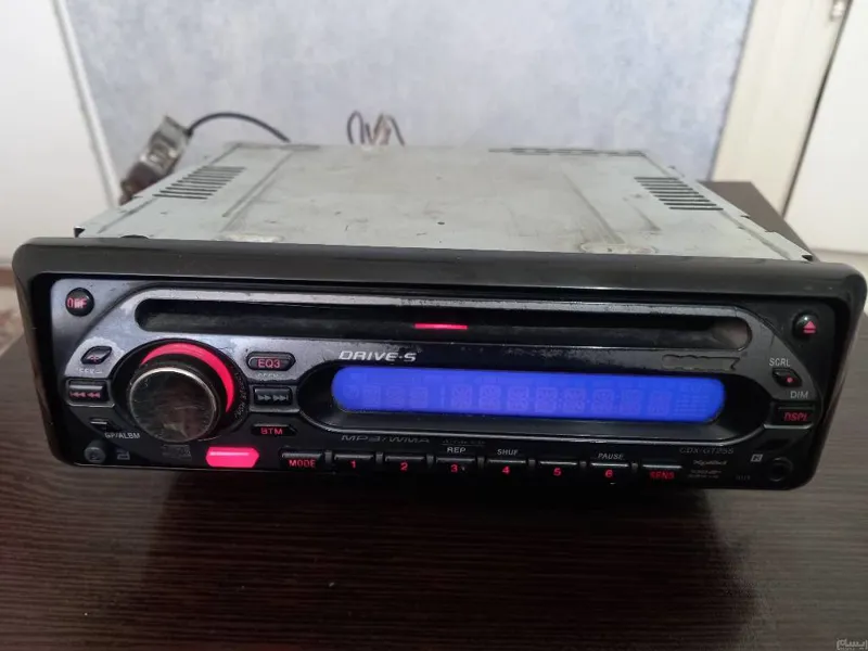 ضبط سونی مدل CDX_GT255 کیفیت صدای عالی