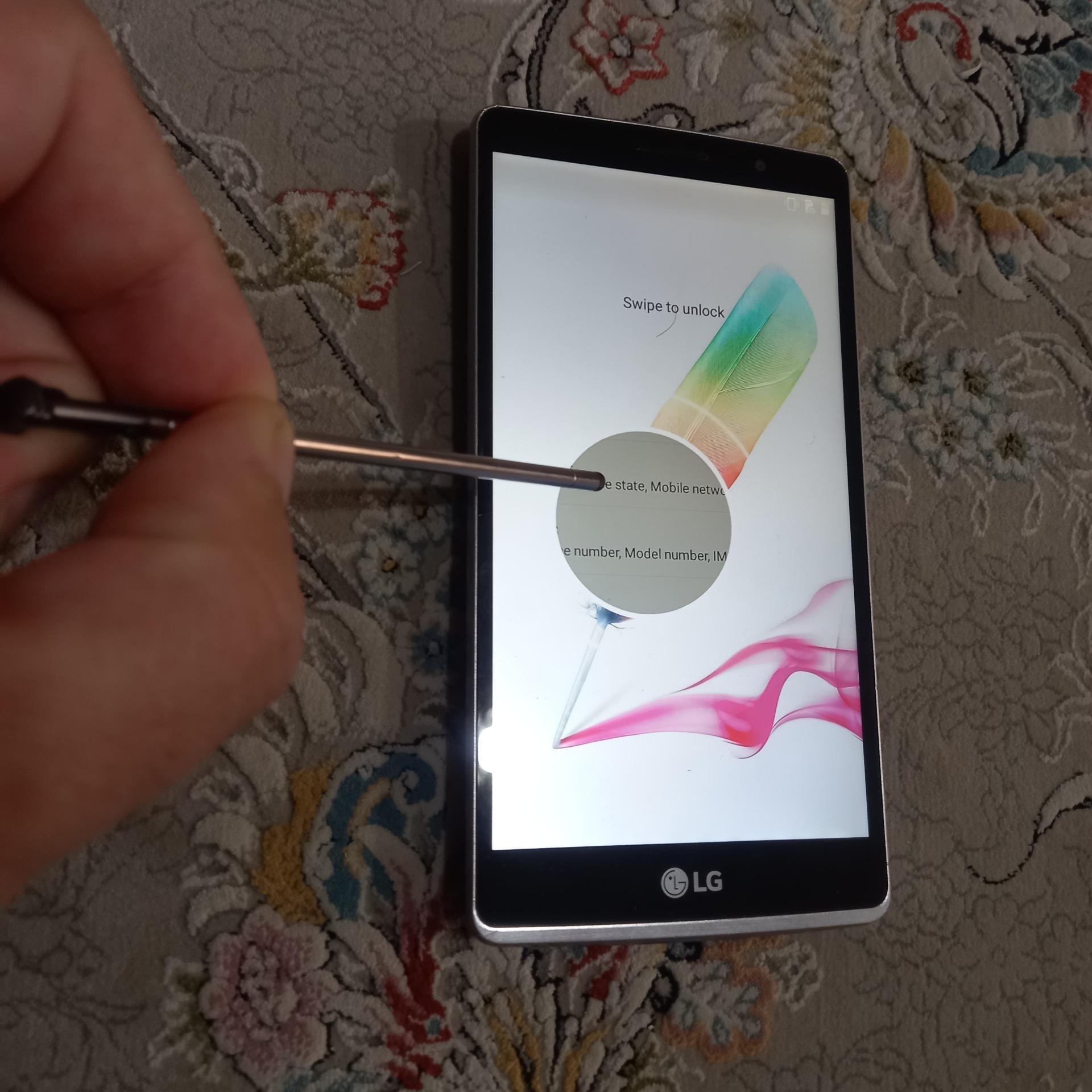 گوشی موبایل ال جی LG G4 stylus