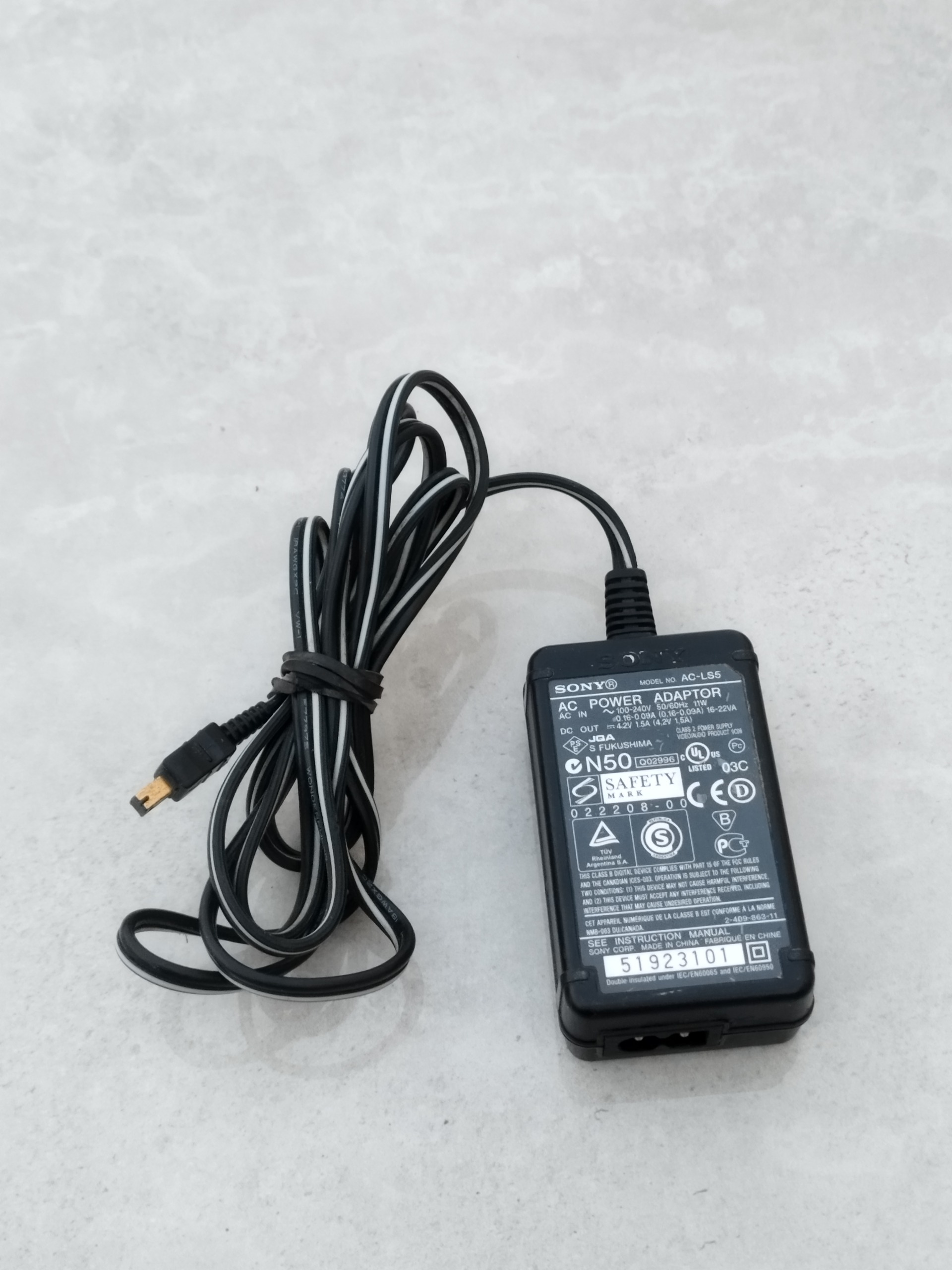 آداپتور دوربین سونی مدل Ac-ls5 اصلی