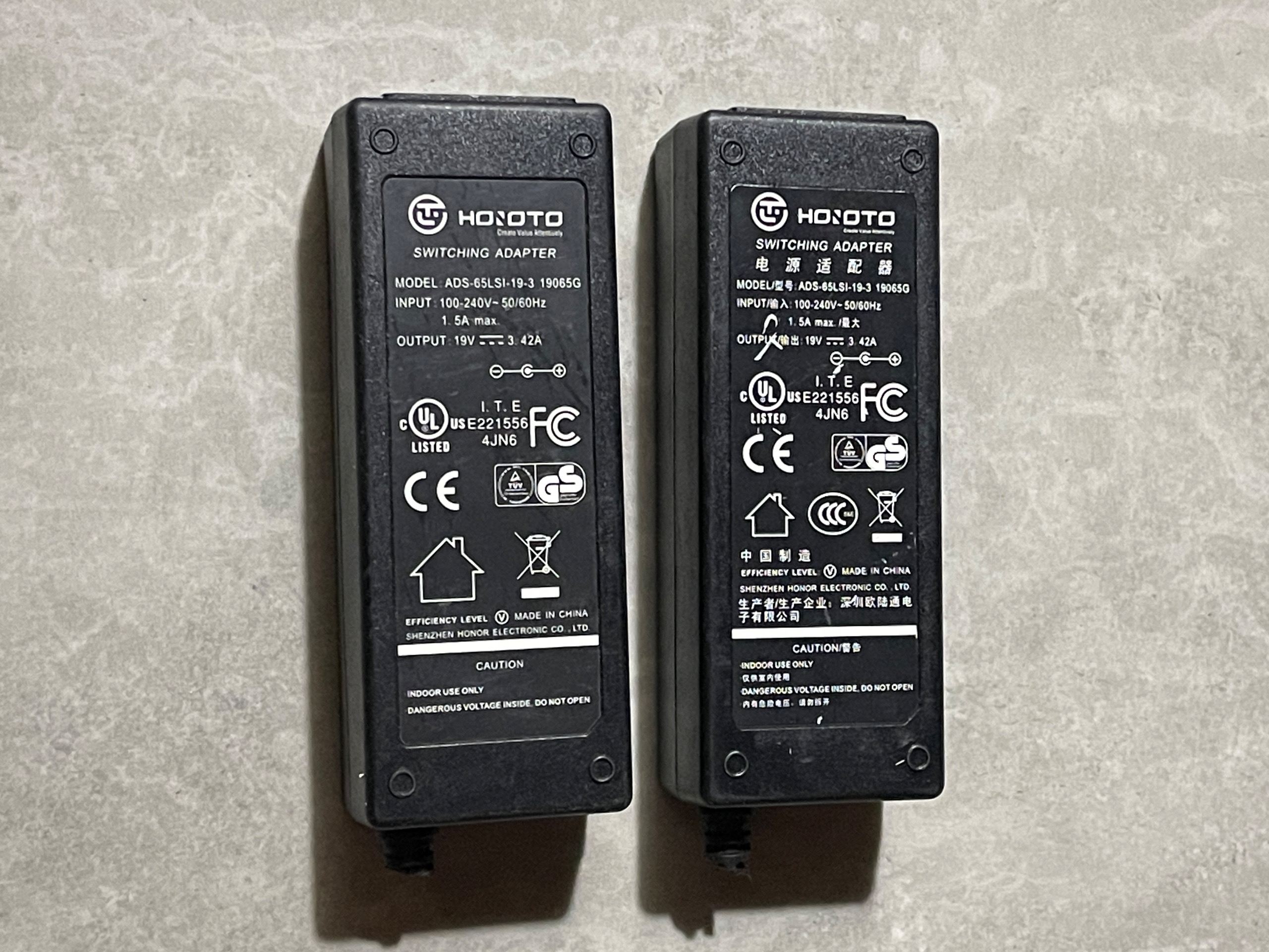 آداپتور شارژر لپ تاپ 19 ولت 342 امپر hoioto